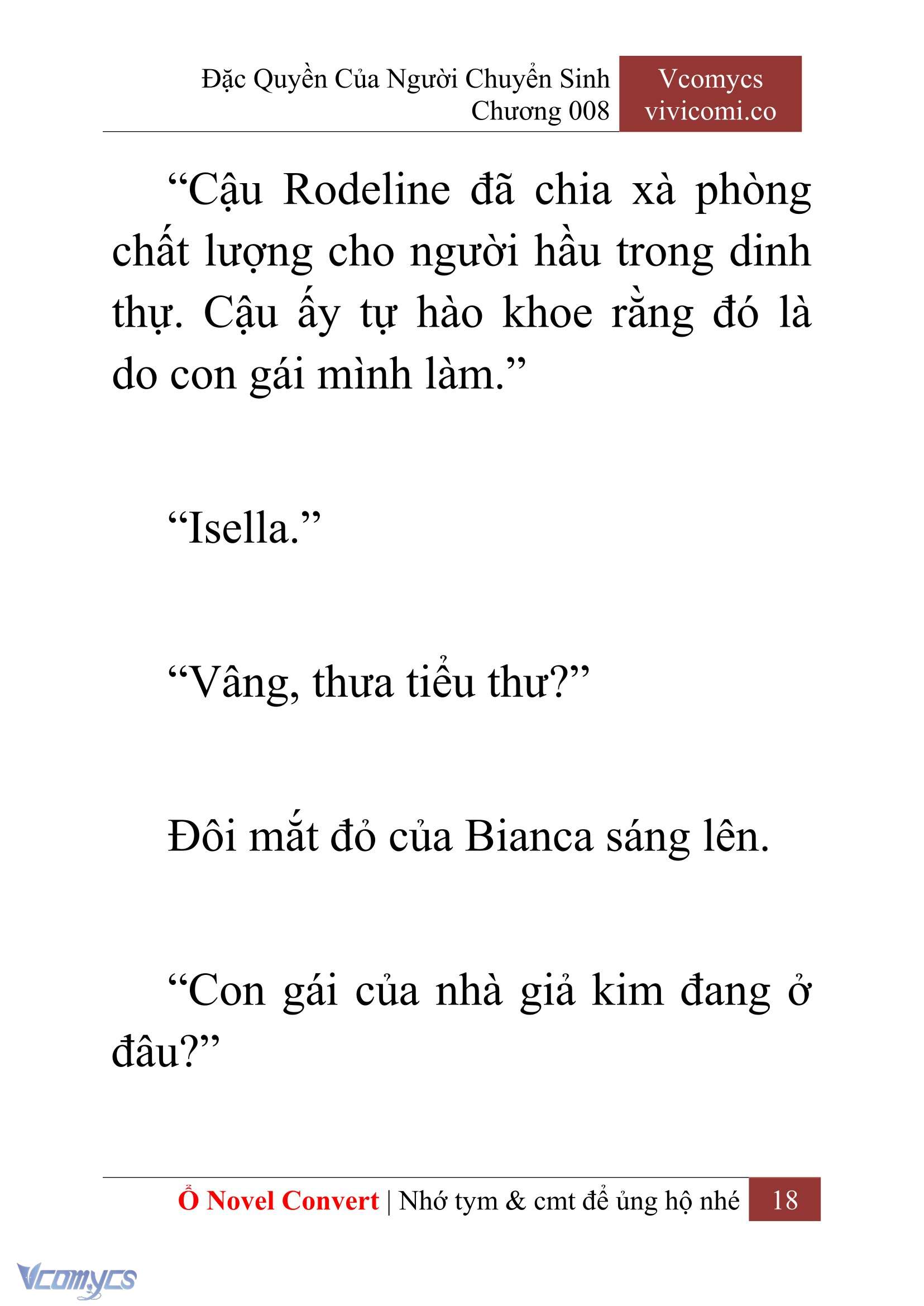 [Novel] Đặc Quyền Của Người Chuyển Sinh Chapter 8 - Trang 21
