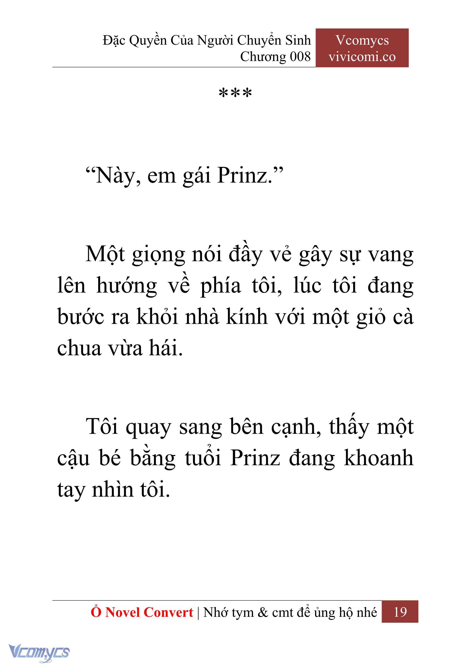 [Novel] Đặc Quyền Của Người Chuyển Sinh Chapter 8 - Trang 22