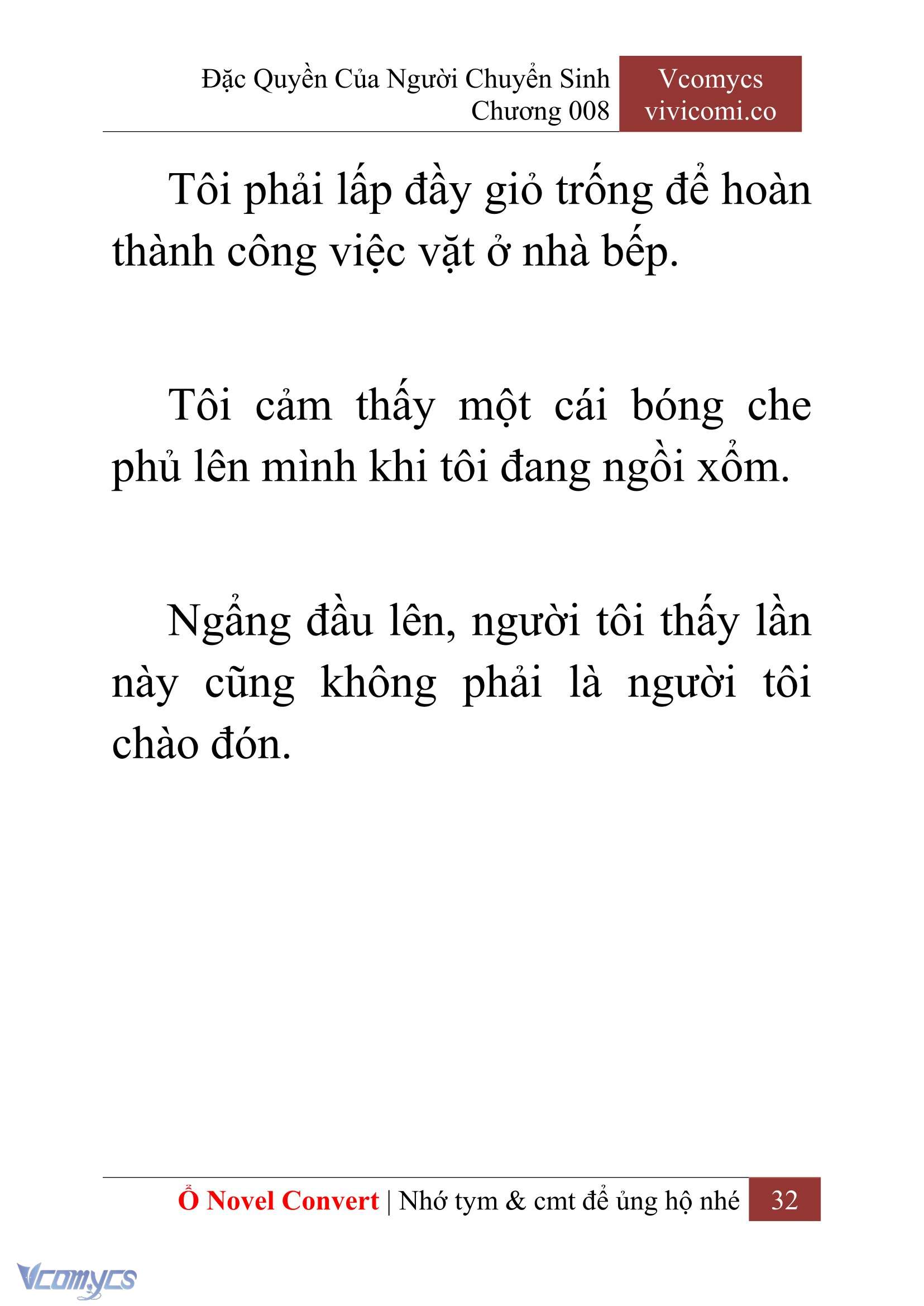 [Novel] Đặc Quyền Của Người Chuyển Sinh Chapter 8 - Trang 34
