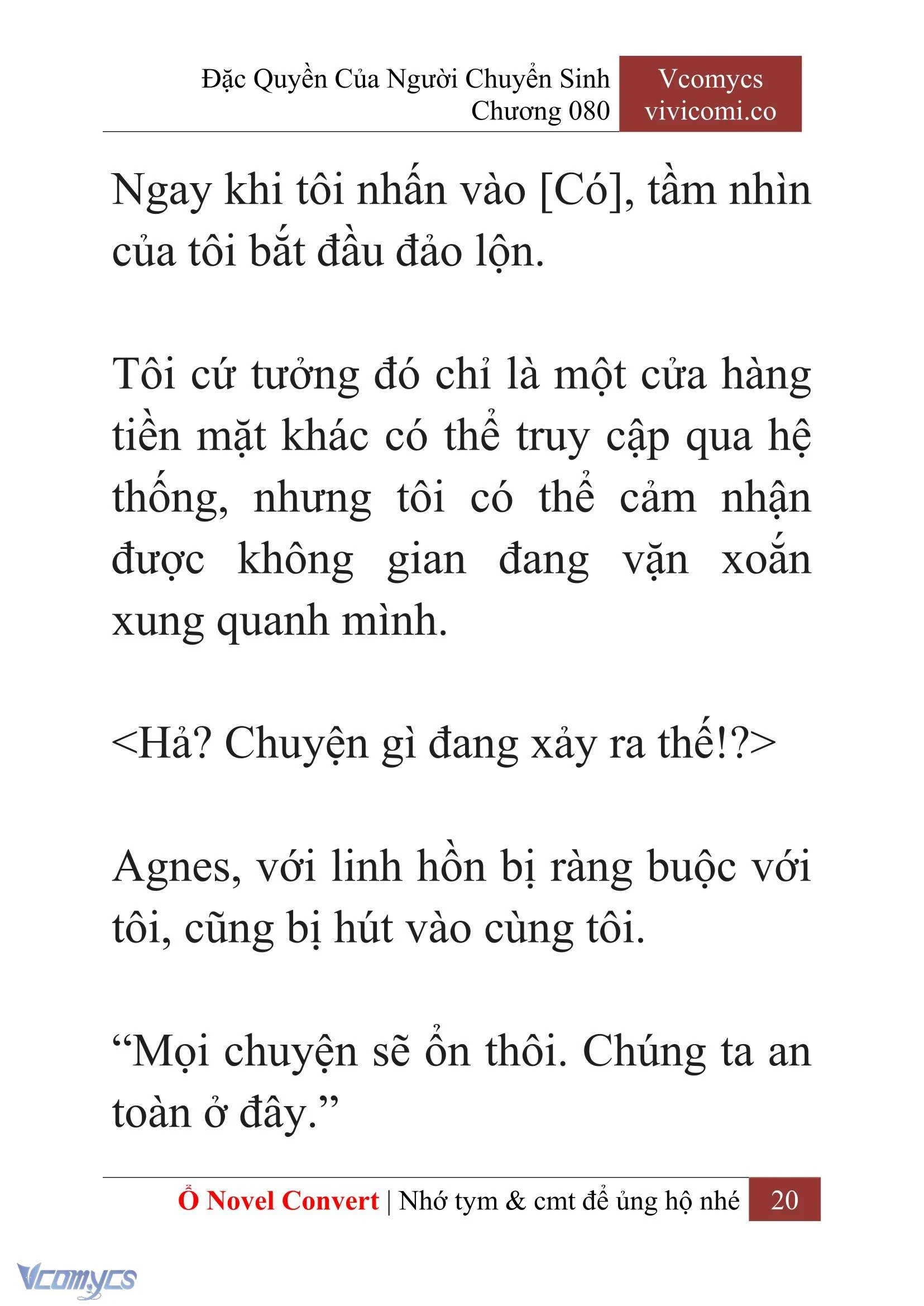 [Novel] Đặc Quyền Của Người Chuyển Sinh Chapter 80 - Trang 23