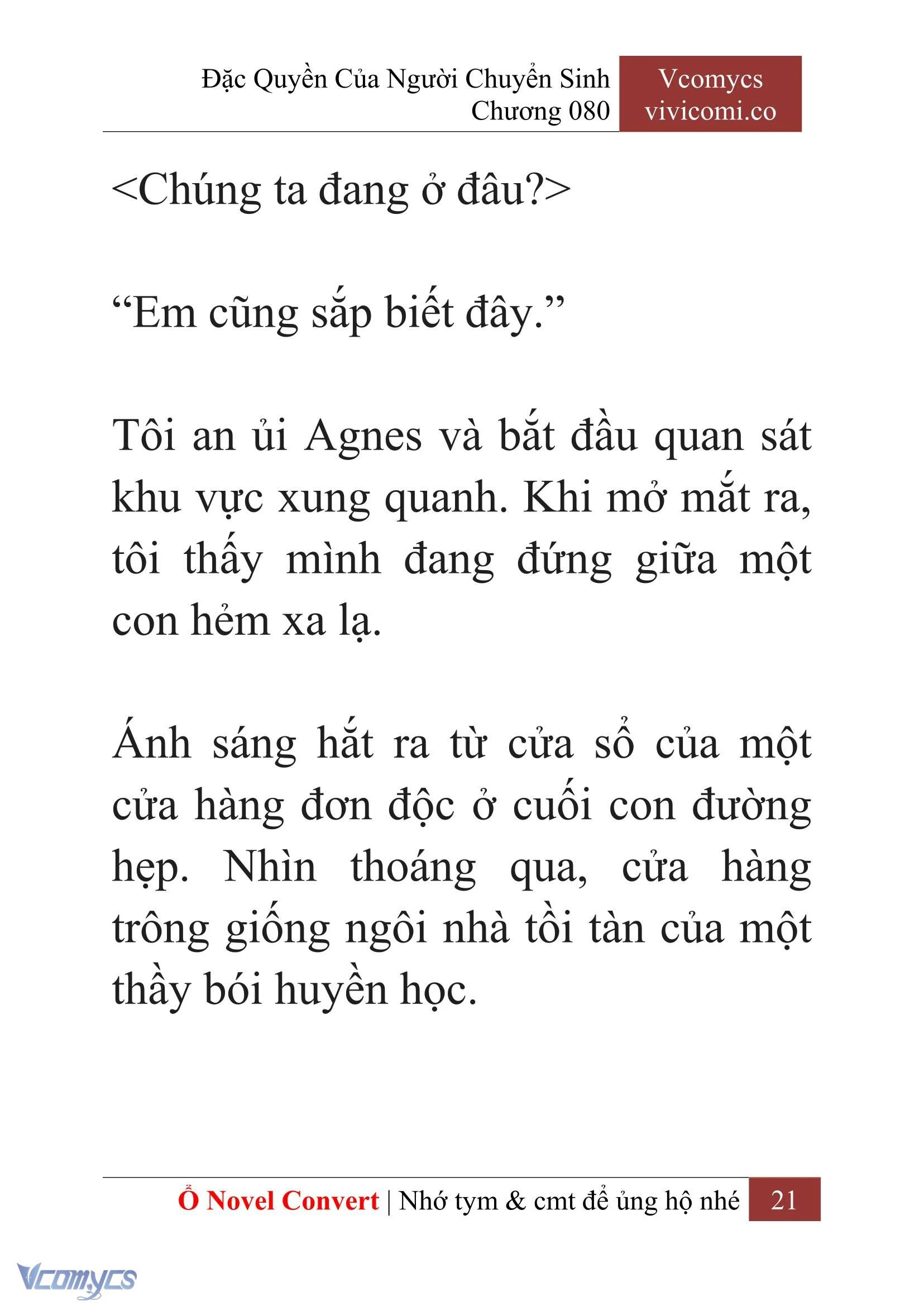 [Novel] Đặc Quyền Của Người Chuyển Sinh Chapter 80 - Trang 24