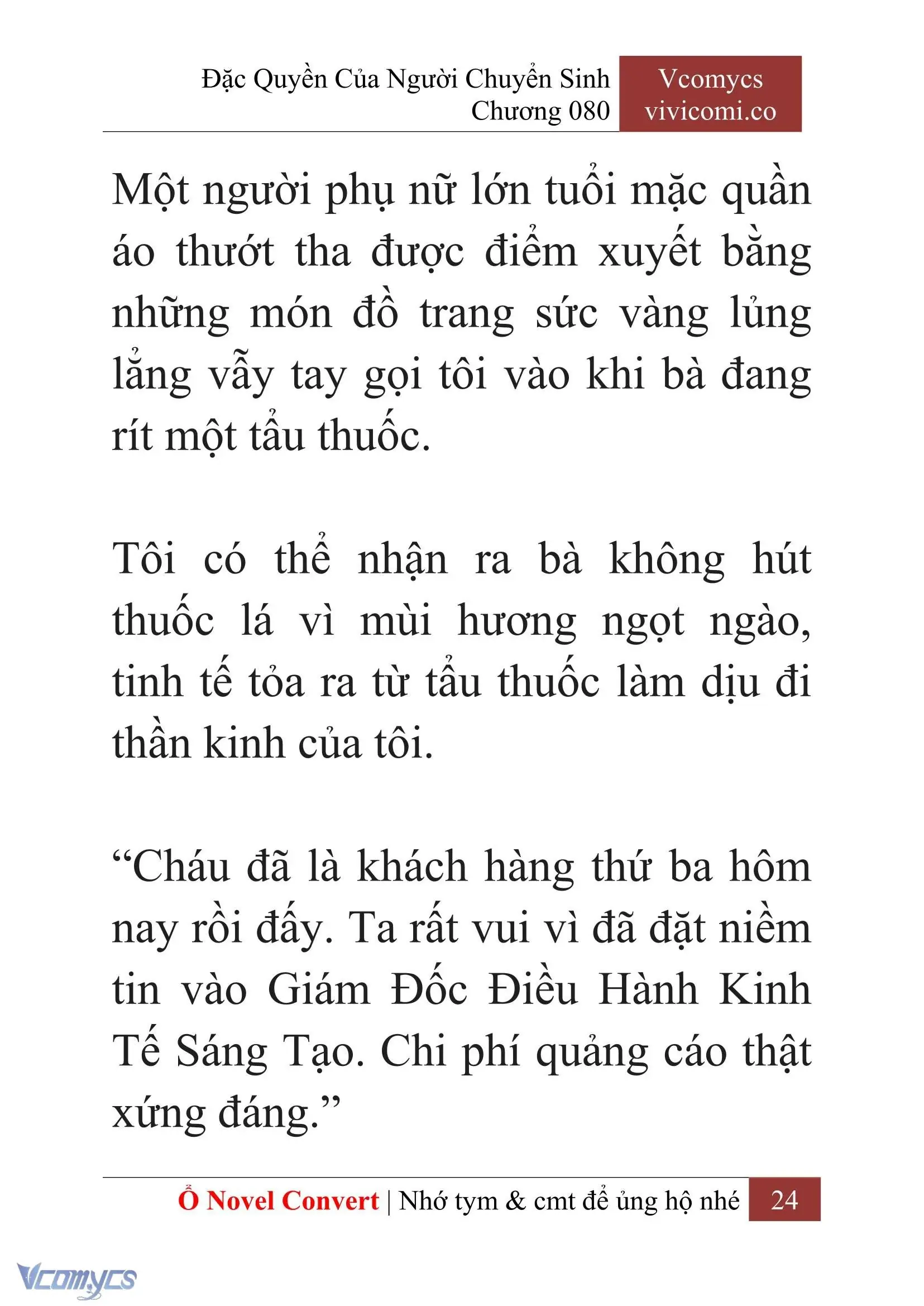 [Novel] Đặc Quyền Của Người Chuyển Sinh Chapter 80 - Trang 27