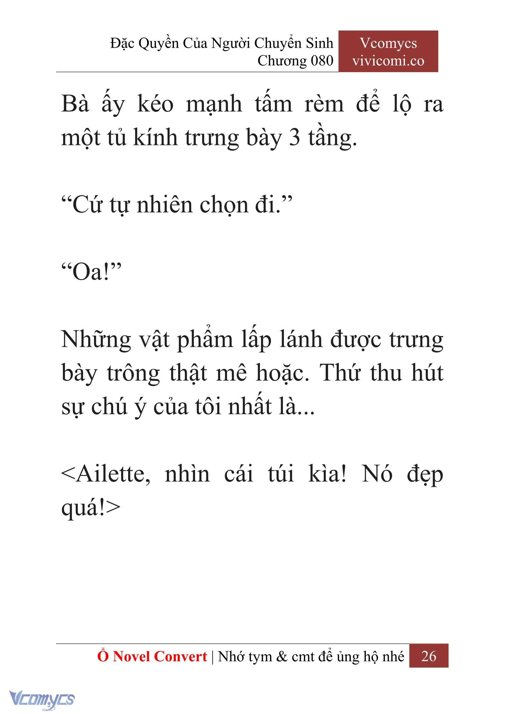 [Novel] Đặc Quyền Của Người Chuyển Sinh Chapter 80 - Trang 29