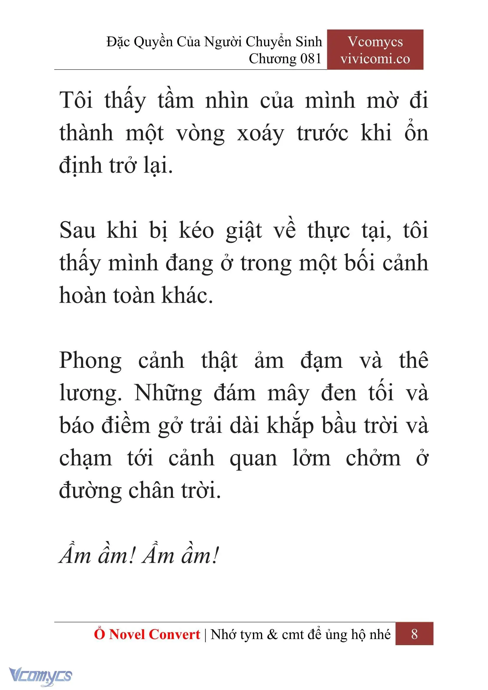 [Novel] Đặc Quyền Của Người Chuyển Sinh Chapter 81 - Trang 11