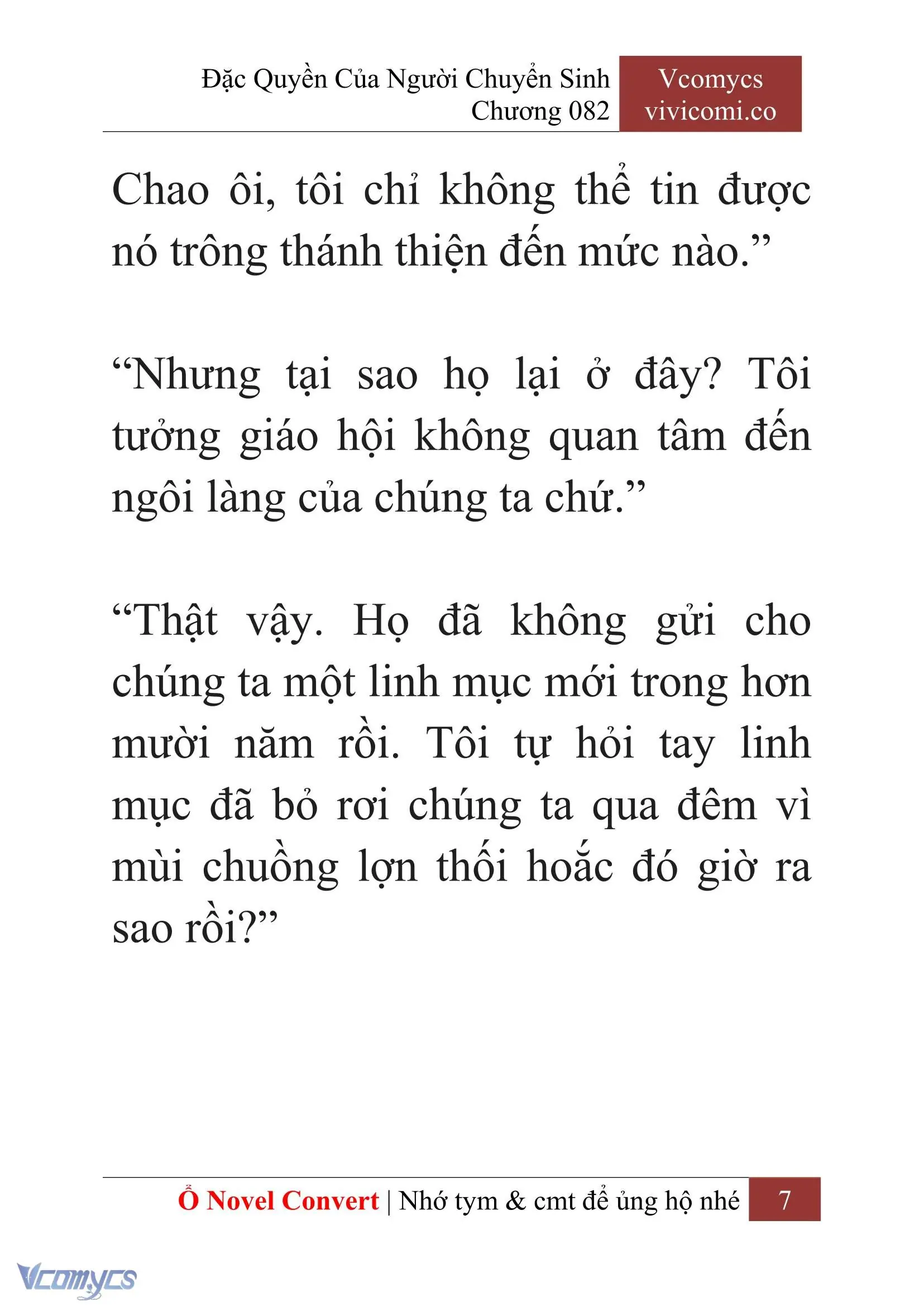 [Novel] Đặc Quyền Của Người Chuyển Sinh Chapter 82 - Trang 10