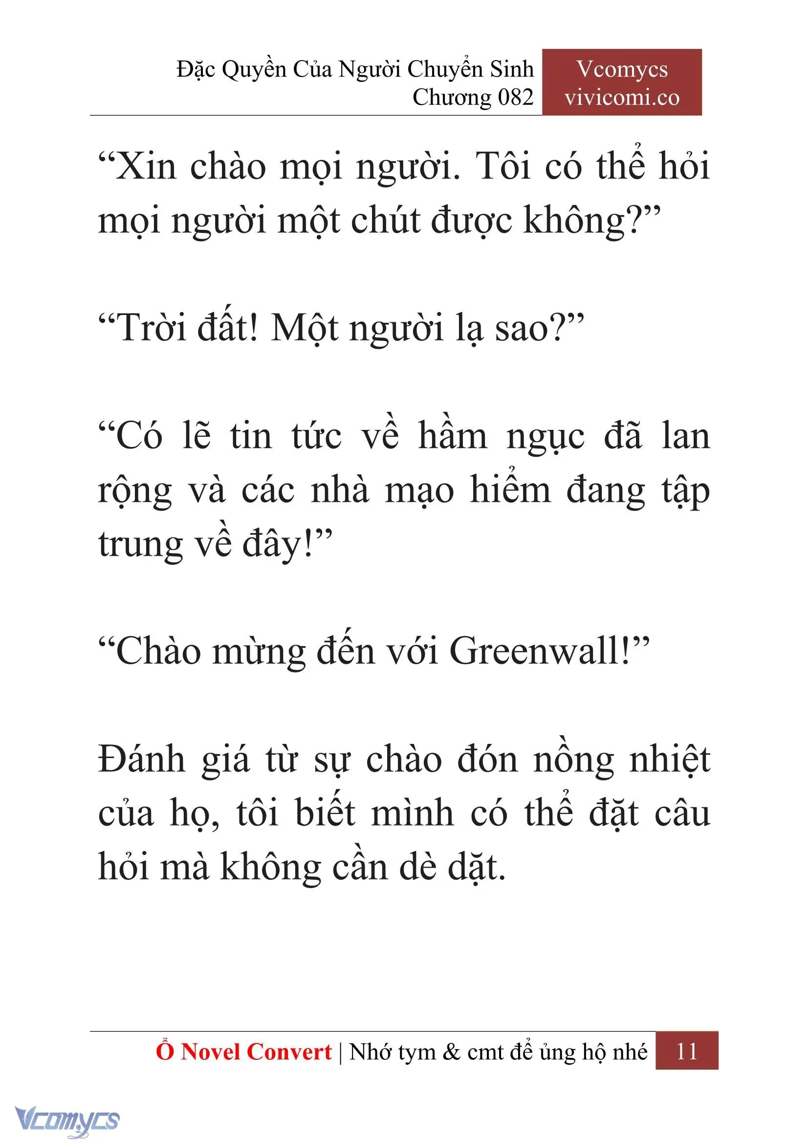 [Novel] Đặc Quyền Của Người Chuyển Sinh Chapter 82 - Trang 14