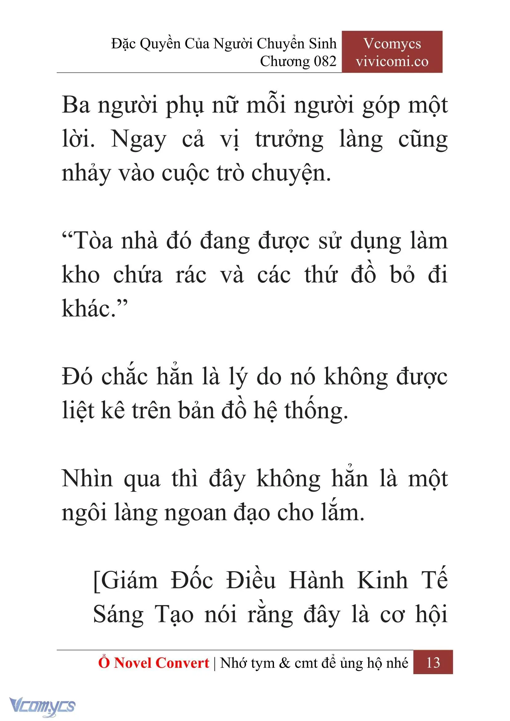 [Novel] Đặc Quyền Của Người Chuyển Sinh Chapter 82 - Trang 16
