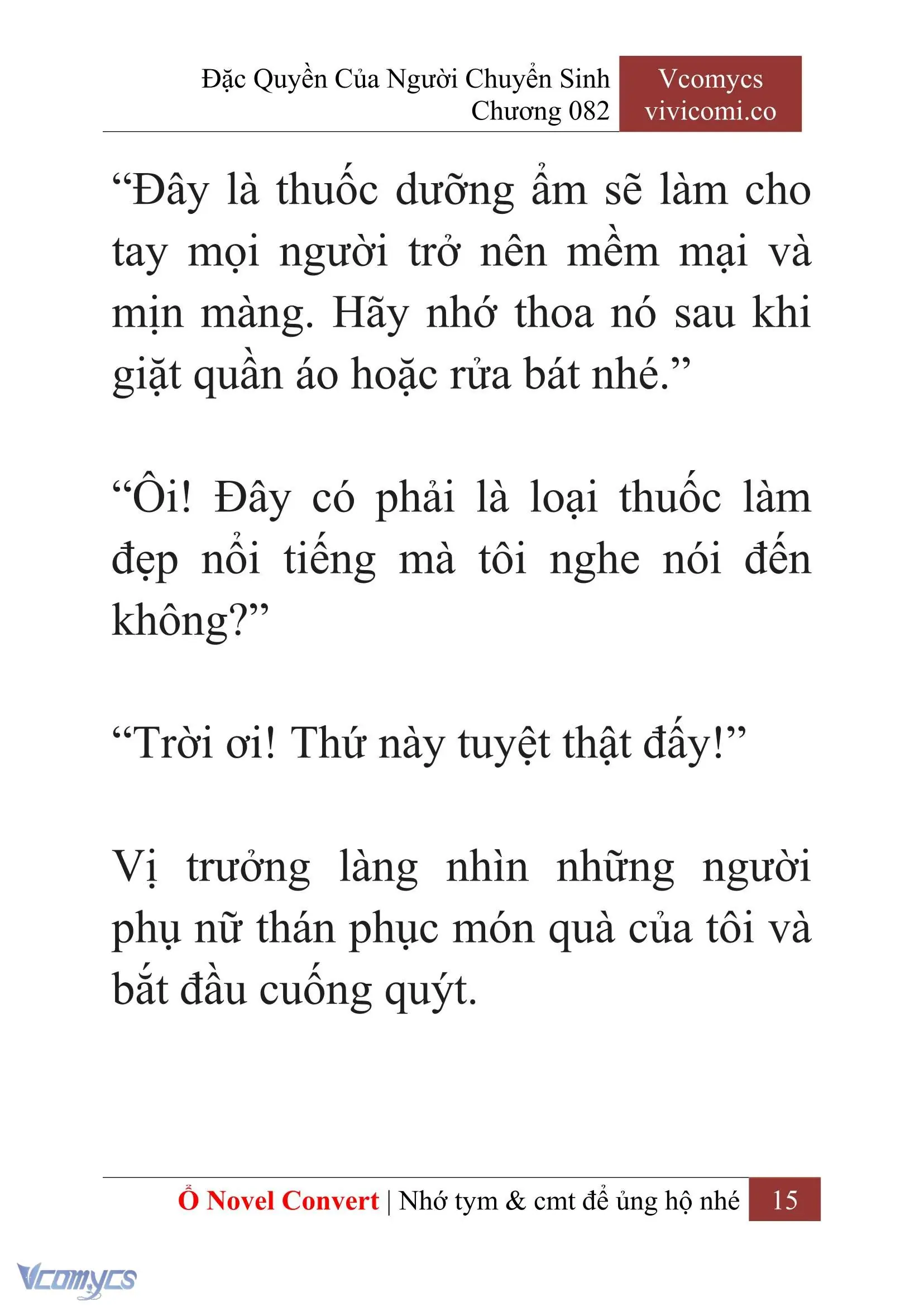 [Novel] Đặc Quyền Của Người Chuyển Sinh Chapter 82 - Trang 18