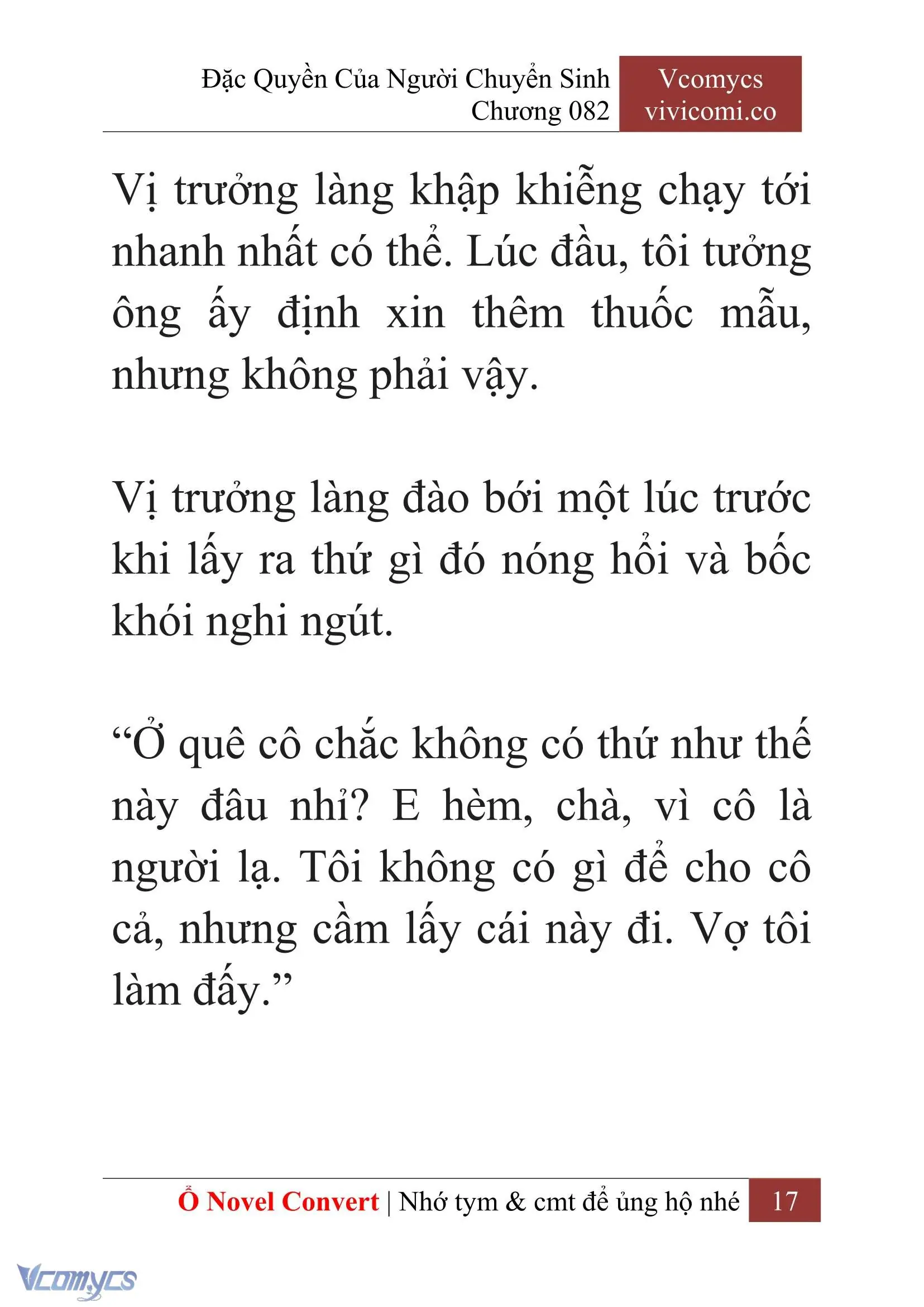 [Novel] Đặc Quyền Của Người Chuyển Sinh Chapter 82 - Trang 20