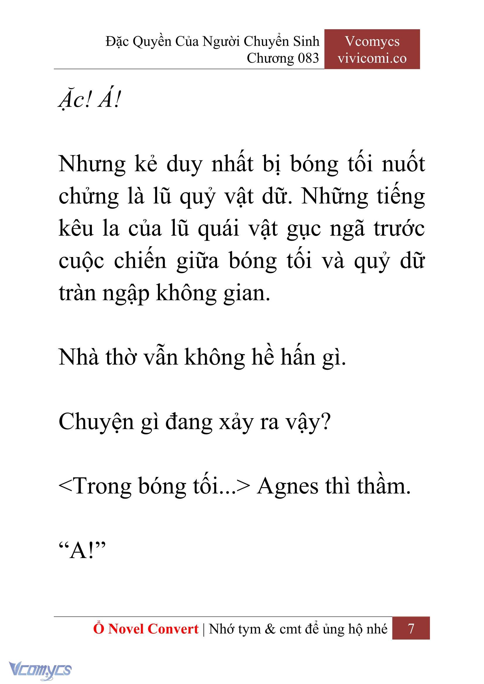 [Novel] Đặc Quyền Của Người Chuyển Sinh Chapter 83 - Trang 10