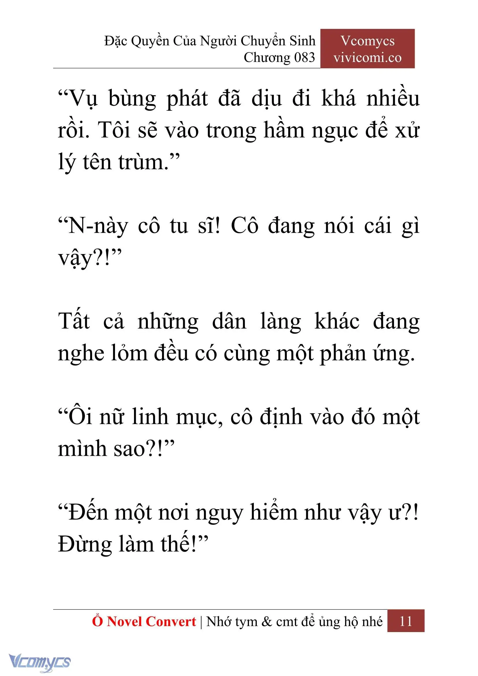 [Novel] Đặc Quyền Của Người Chuyển Sinh Chapter 83 - Trang 14