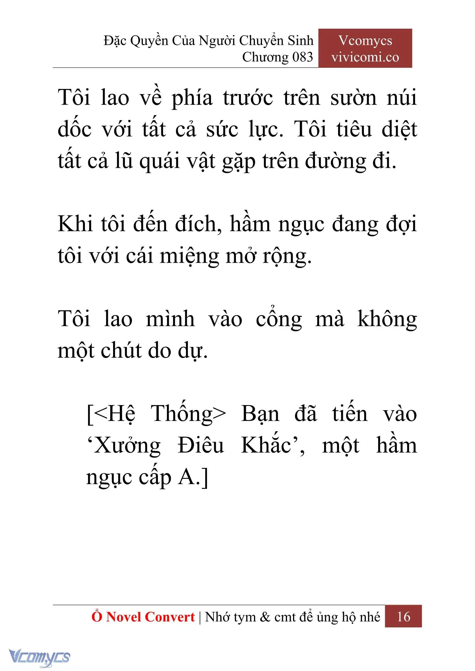 [Novel] Đặc Quyền Của Người Chuyển Sinh Chapter 83 - Trang 19
