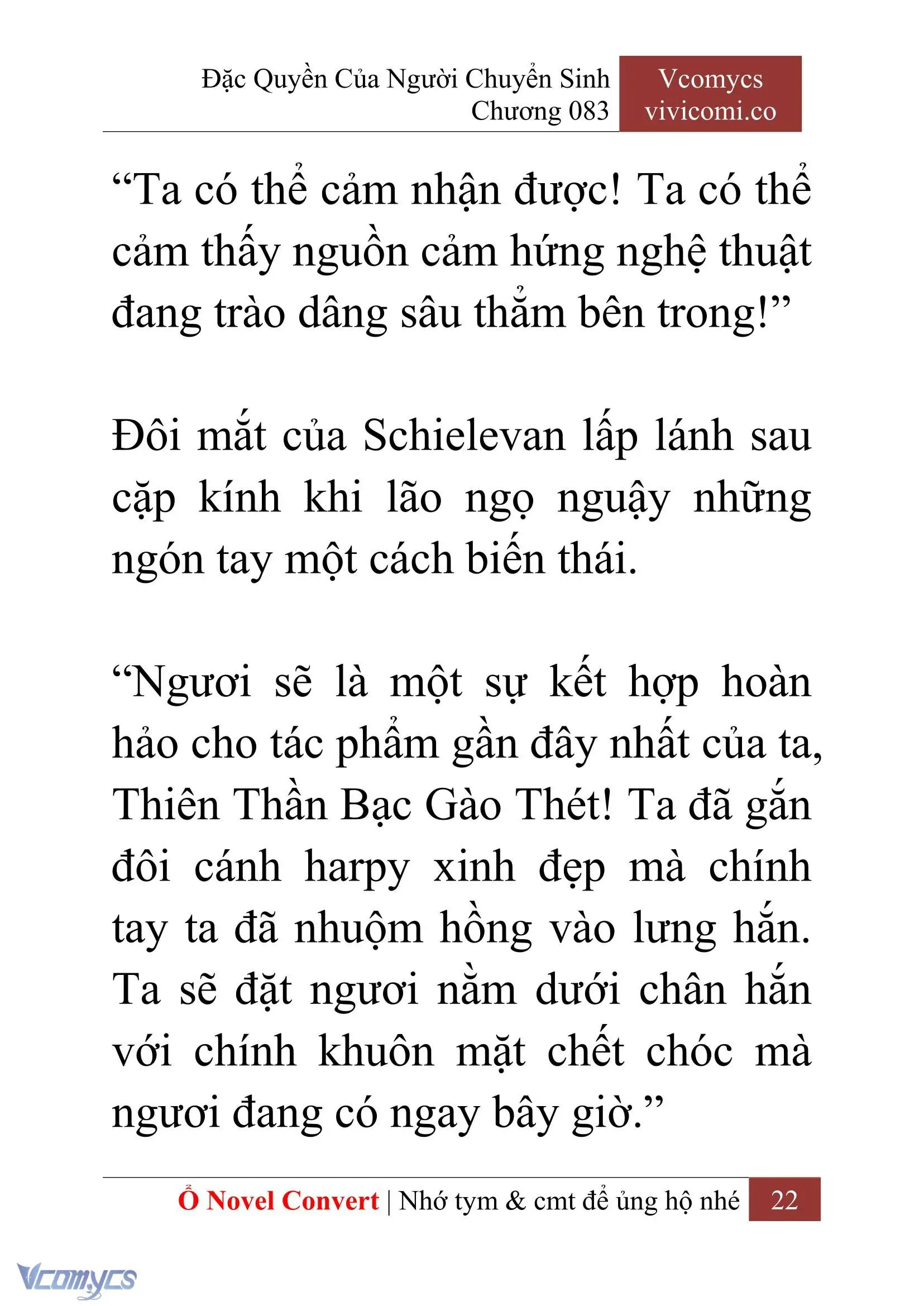 [Novel] Đặc Quyền Của Người Chuyển Sinh Chapter 83 - Trang 25