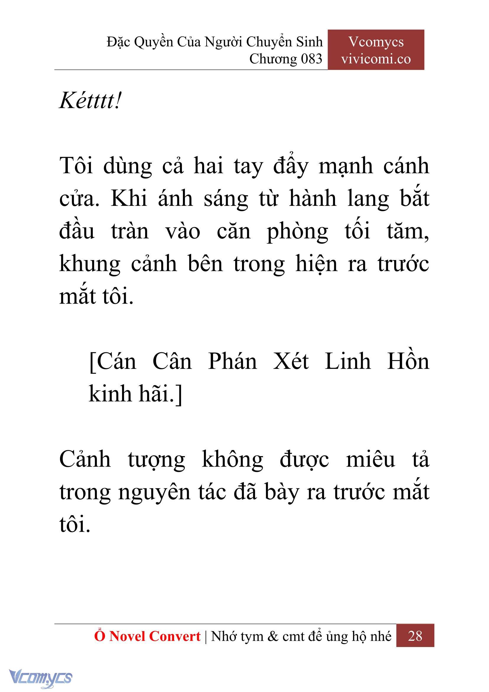 [Novel] Đặc Quyền Của Người Chuyển Sinh Chapter 83 - Trang 31