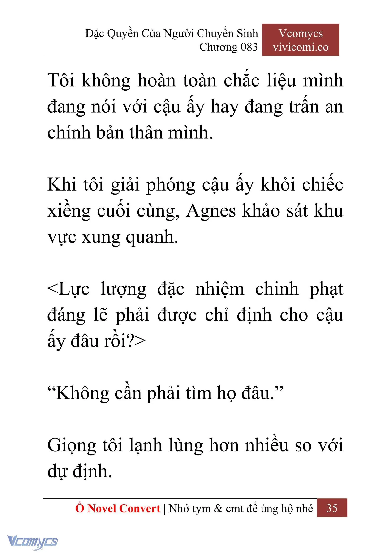 [Novel] Đặc Quyền Của Người Chuyển Sinh Chapter 83 - Trang 38
