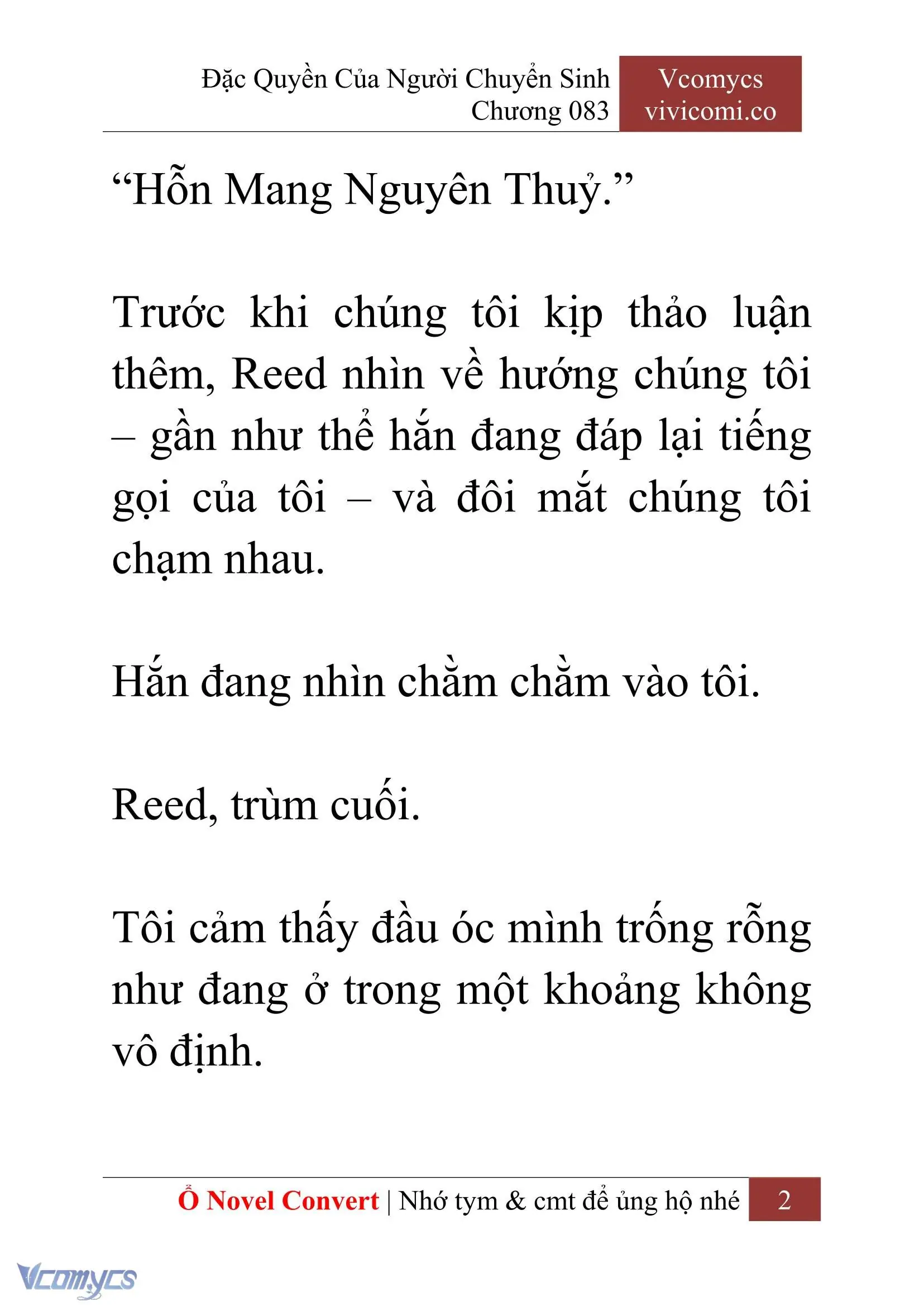 [Novel] Đặc Quyền Của Người Chuyển Sinh Chapter 83 - Trang 5