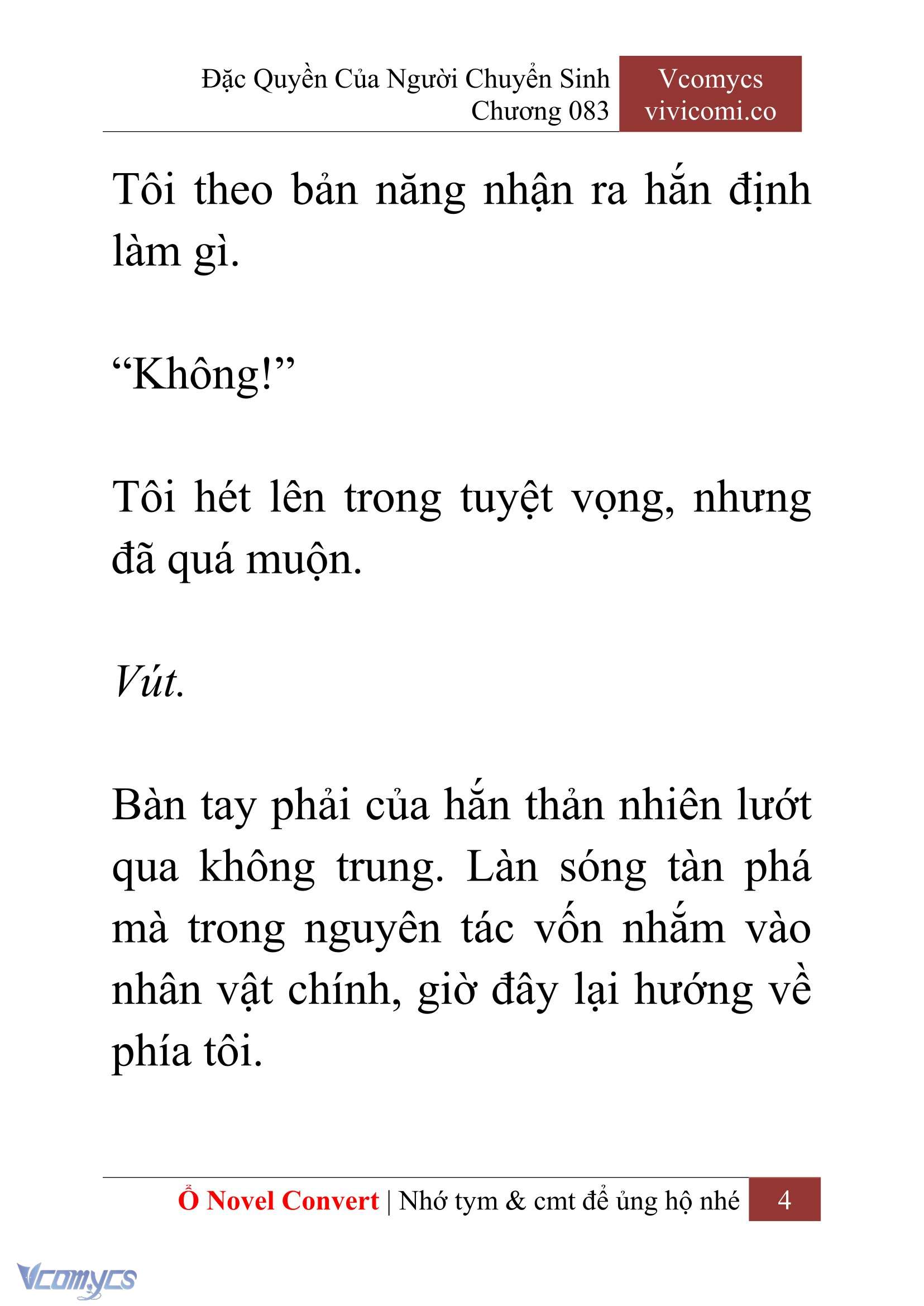 [Novel] Đặc Quyền Của Người Chuyển Sinh Chapter 83 - Trang 7