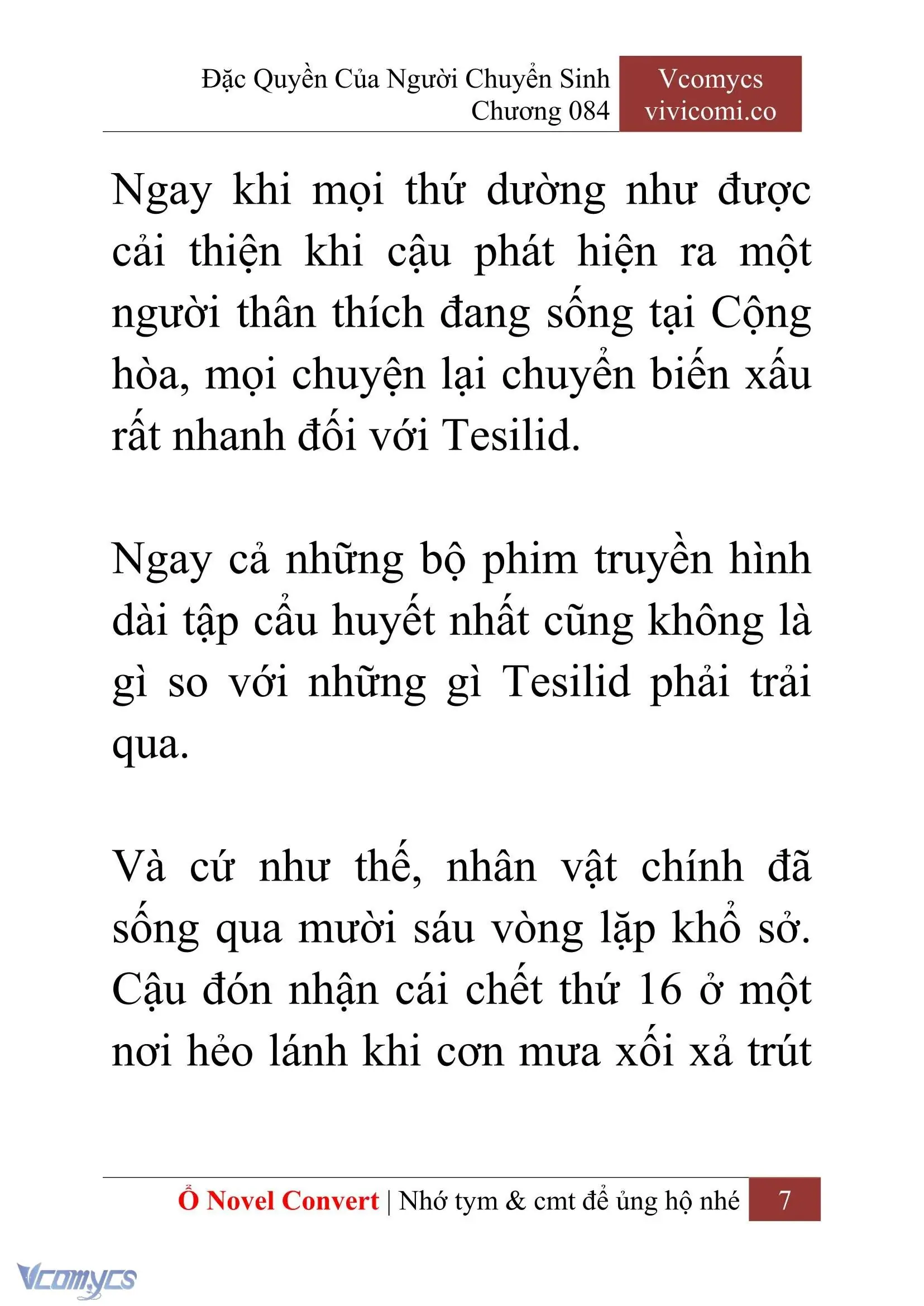 [Novel] Đặc Quyền Của Người Chuyển Sinh Chapter 84 - Trang 10