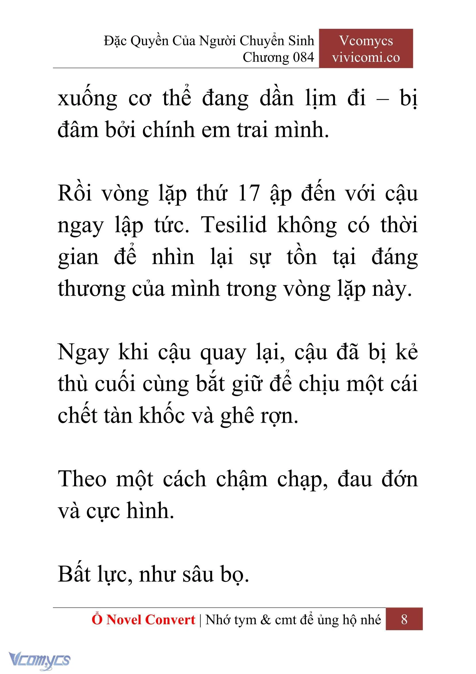 [Novel] Đặc Quyền Của Người Chuyển Sinh Chapter 84 - Trang 11