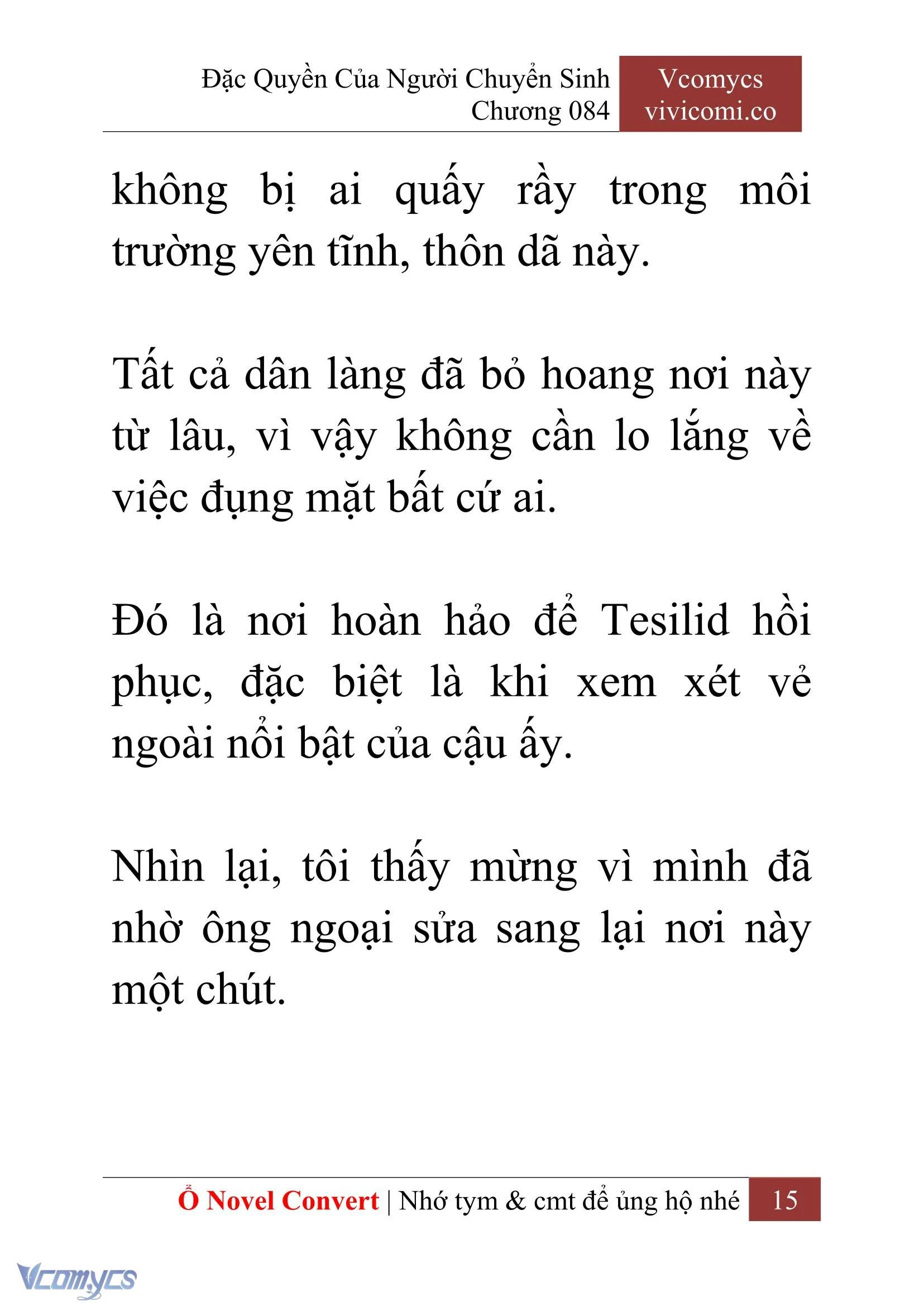 [Novel] Đặc Quyền Của Người Chuyển Sinh Chapter 84 - Trang 18