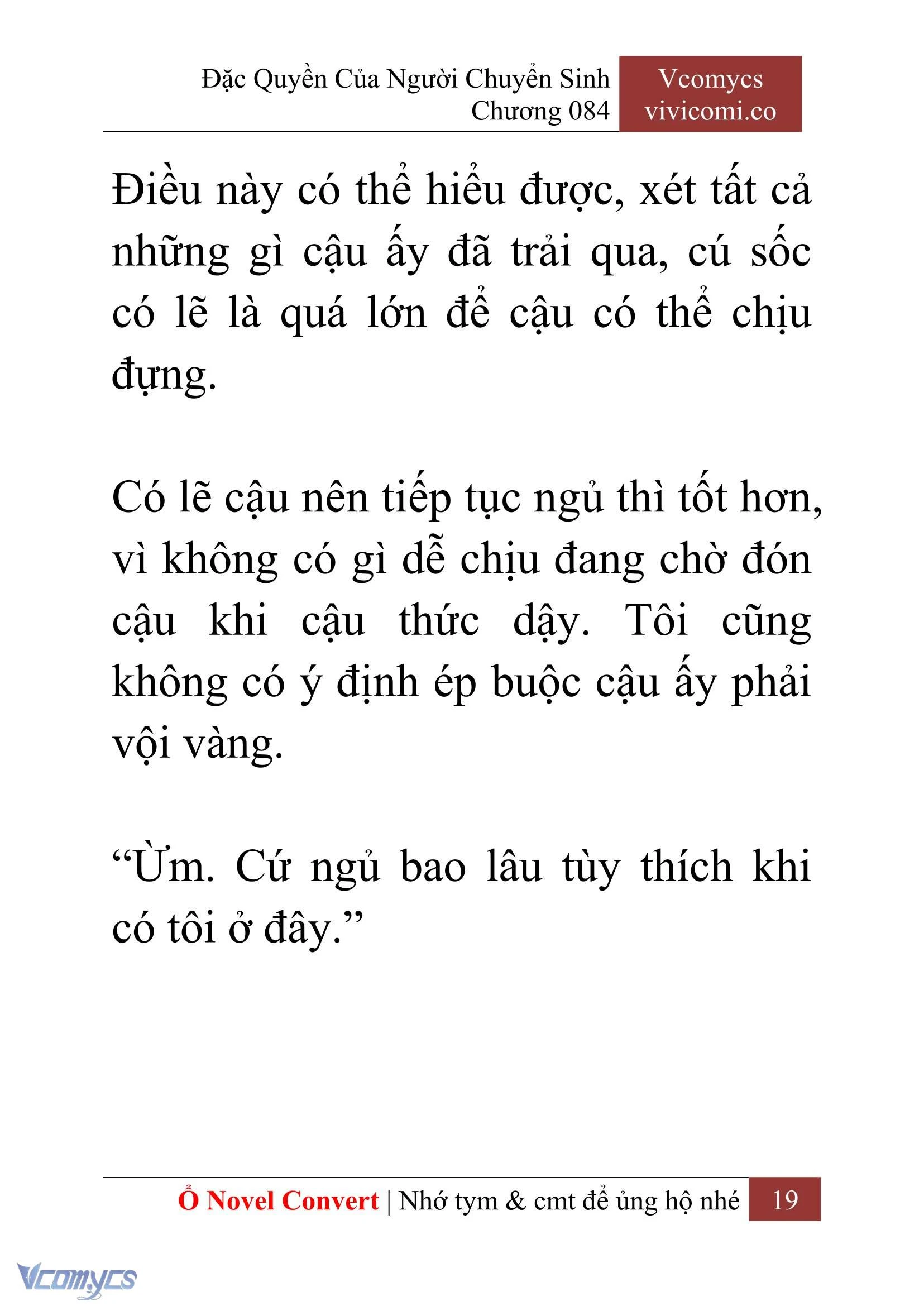 [Novel] Đặc Quyền Của Người Chuyển Sinh Chapter 84 - Trang 22