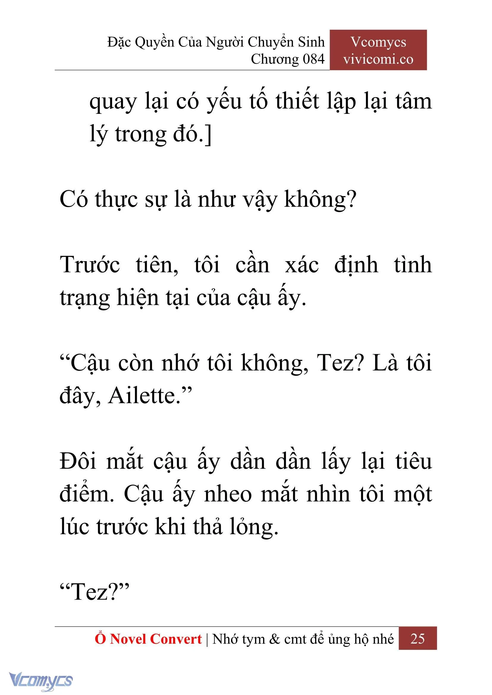 [Novel] Đặc Quyền Của Người Chuyển Sinh Chapter 84 - Trang 28