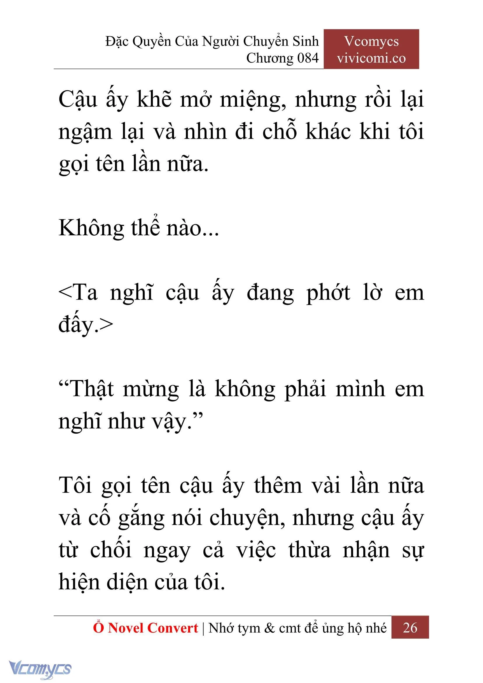 [Novel] Đặc Quyền Của Người Chuyển Sinh Chapter 84 - Trang 29
