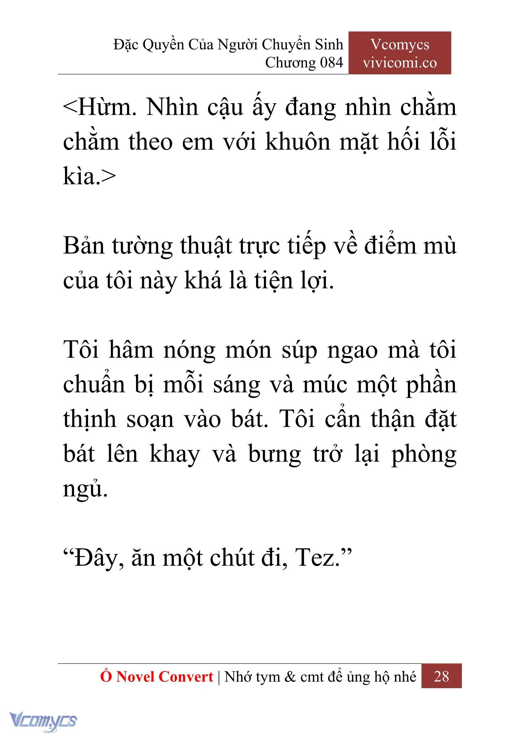 [Novel] Đặc Quyền Của Người Chuyển Sinh Chapter 84 - Trang 31