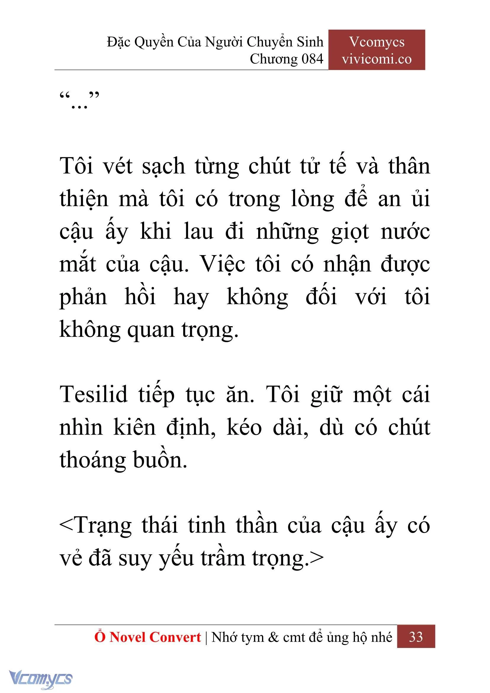 [Novel] Đặc Quyền Của Người Chuyển Sinh Chapter 84 - Trang 36