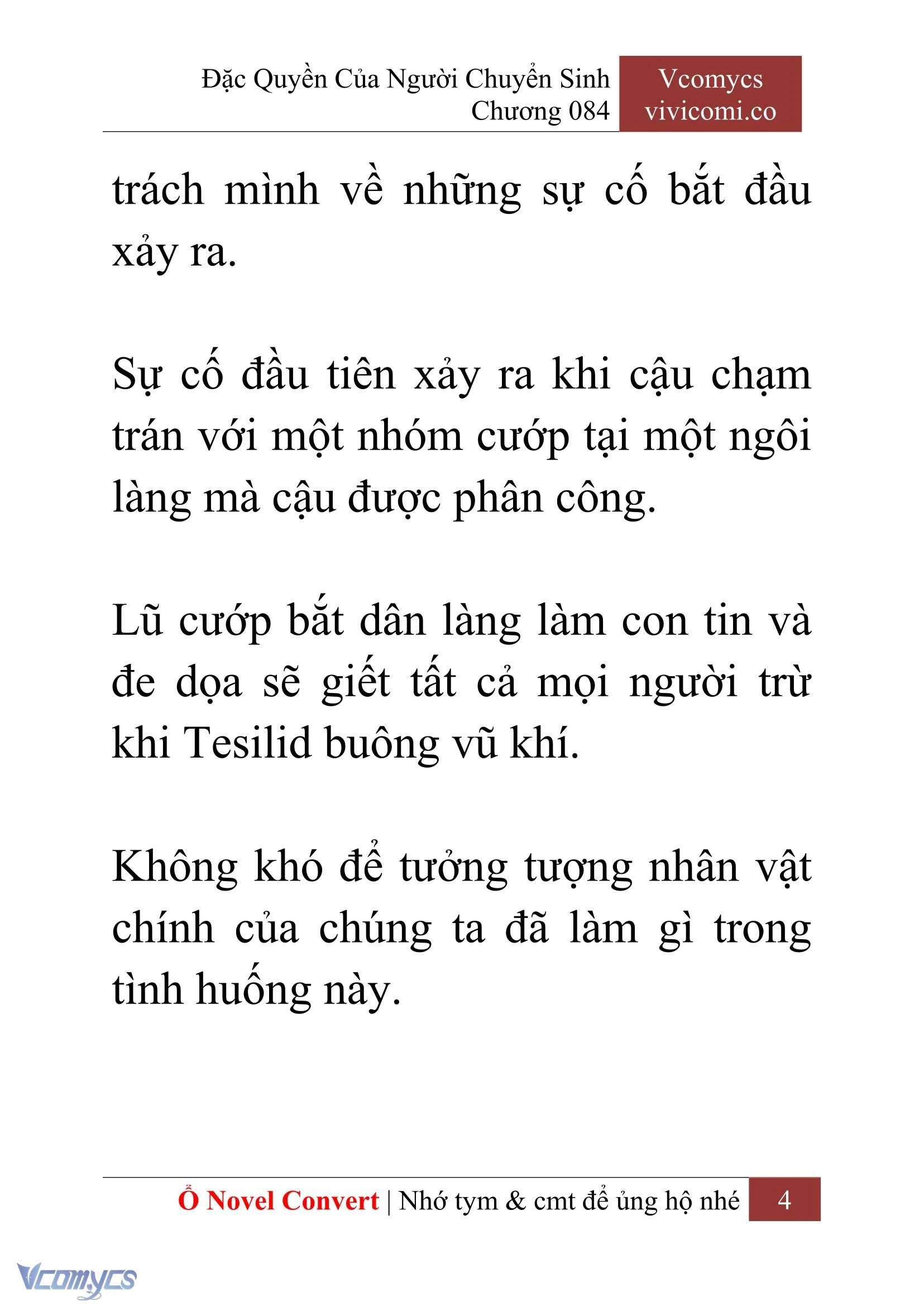 [Novel] Đặc Quyền Của Người Chuyển Sinh Chapter 84 - Trang 7