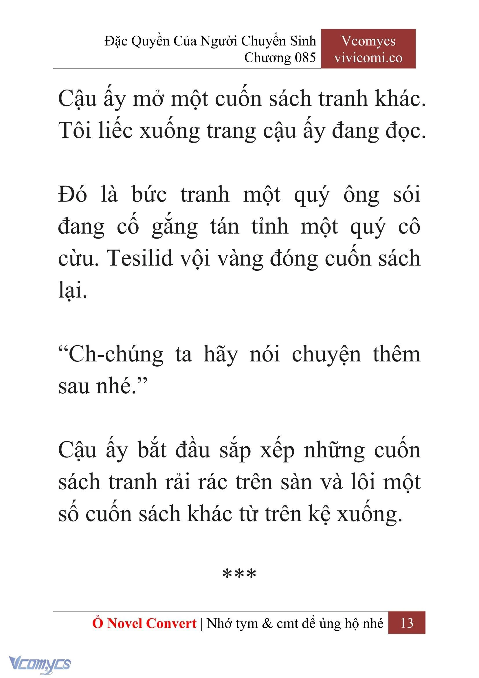 [Novel] Đặc Quyền Của Người Chuyển Sinh Chapter 85 - Trang 16