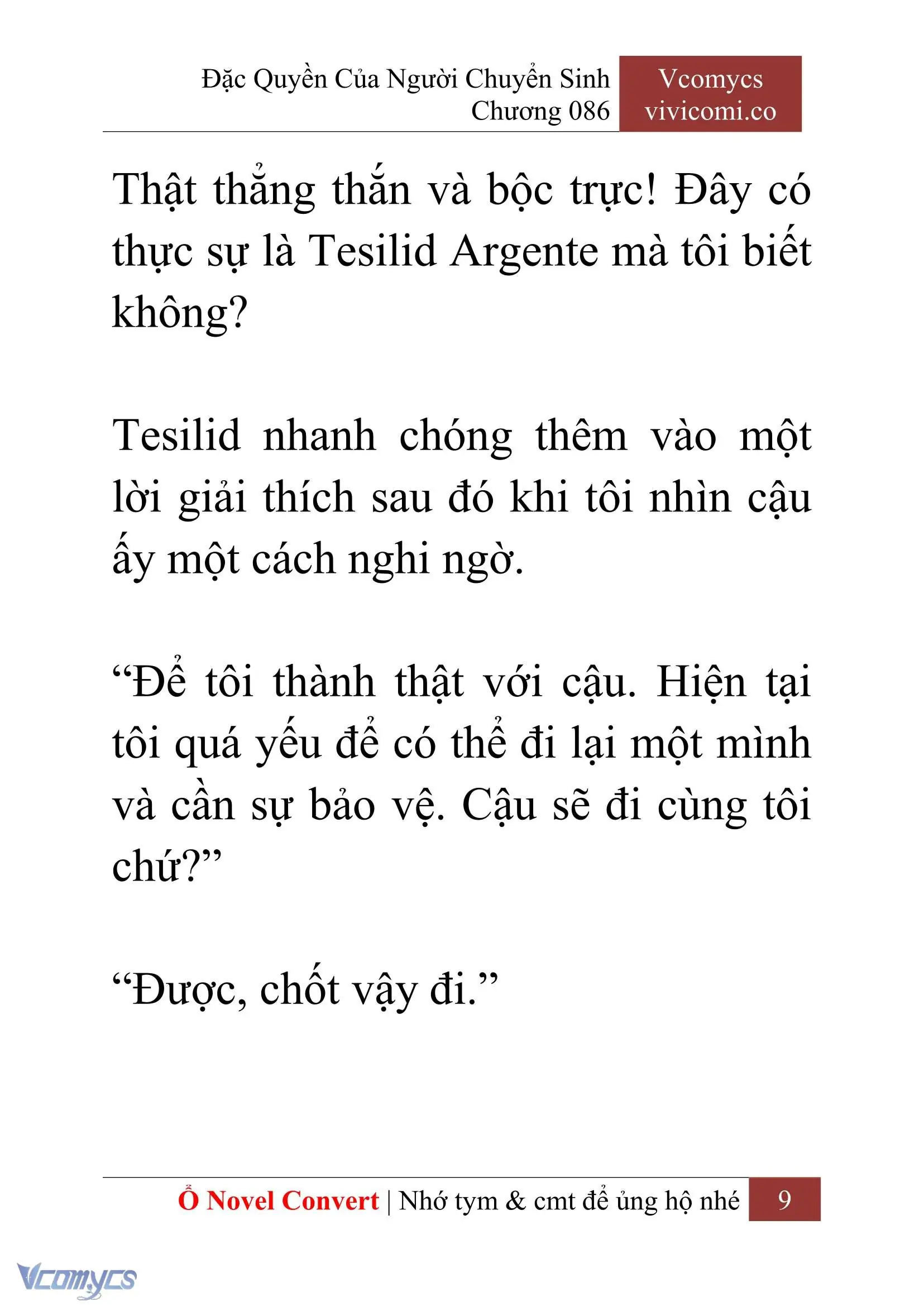 [Novel] Đặc Quyền Của Người Chuyển Sinh Chapter 86 - Trang 12