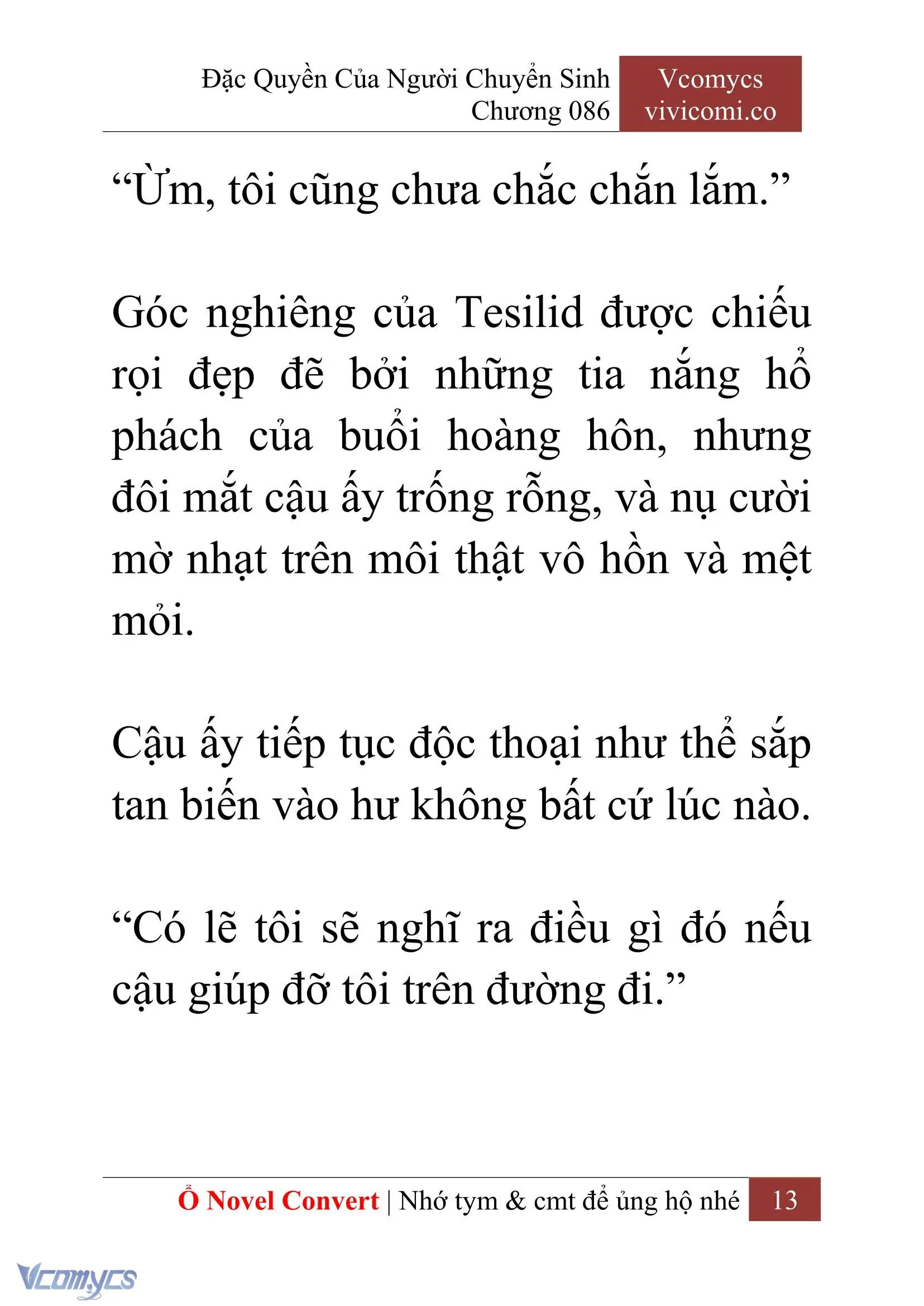 [Novel] Đặc Quyền Của Người Chuyển Sinh Chapter 86 - Trang 16