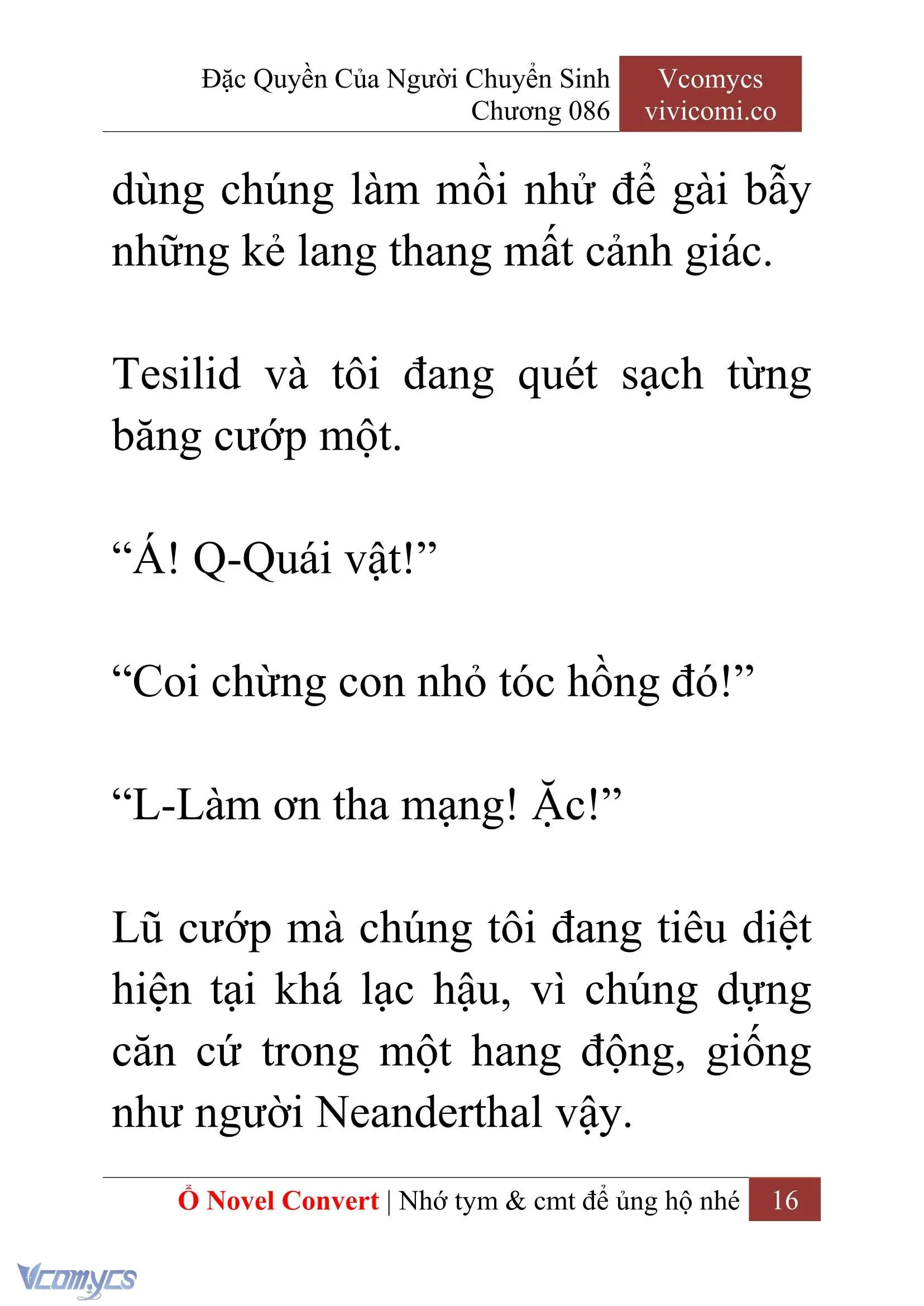 [Novel] Đặc Quyền Của Người Chuyển Sinh Chapter 86 - Trang 19