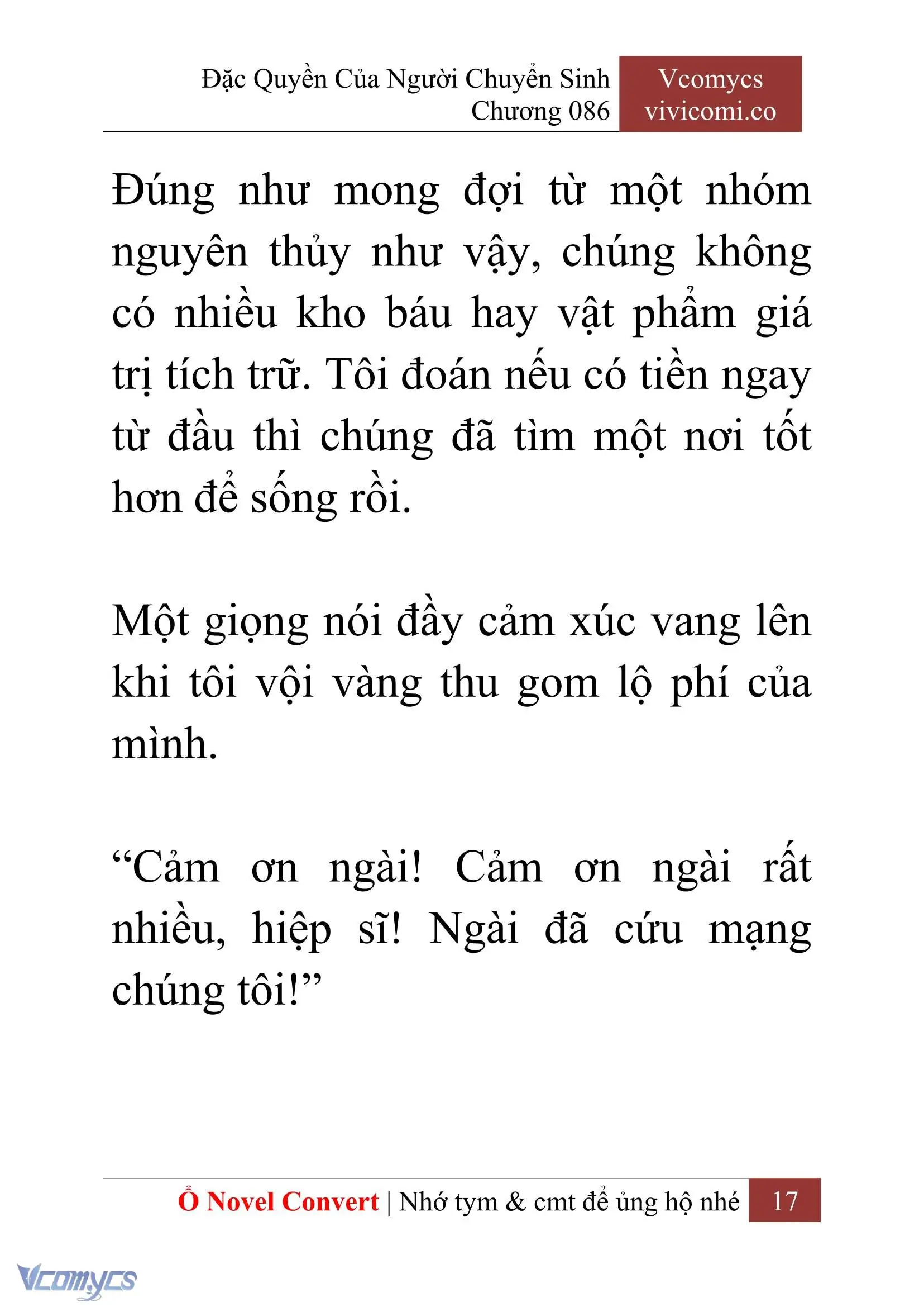 [Novel] Đặc Quyền Của Người Chuyển Sinh Chapter 86 - Trang 20