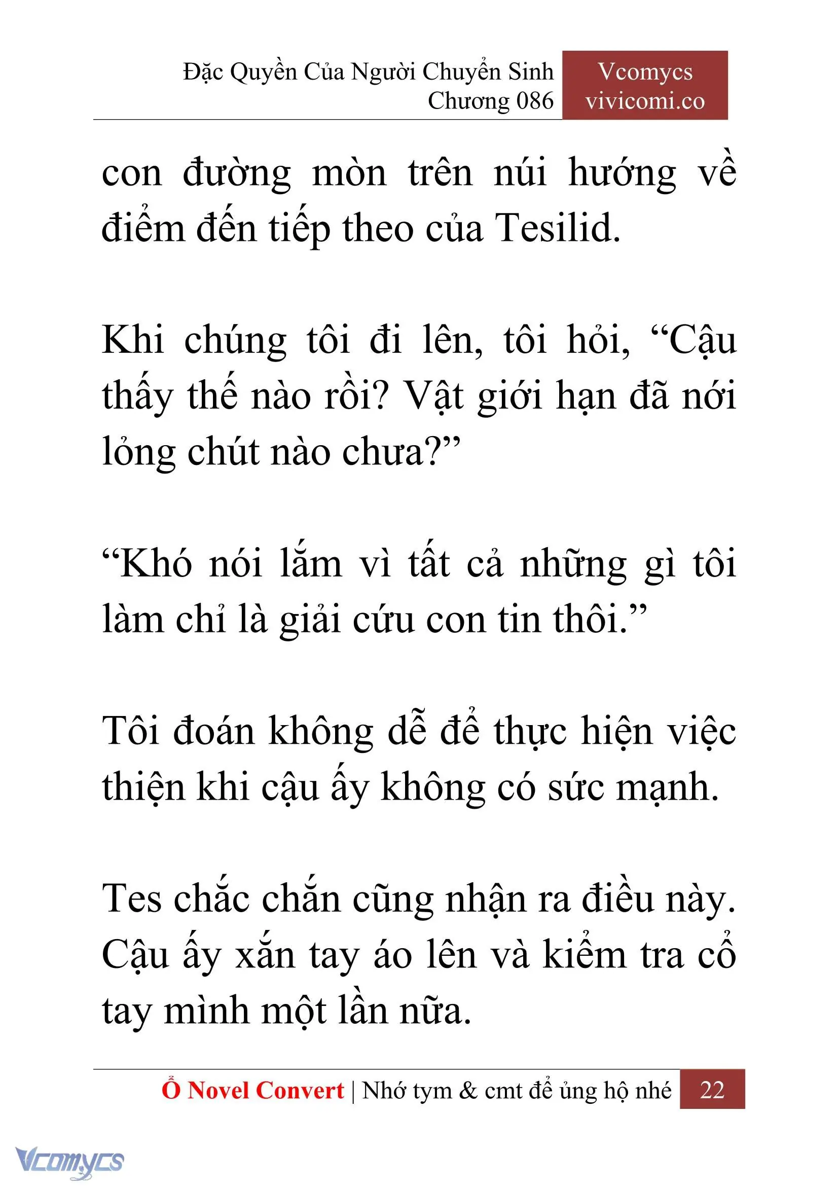 [Novel] Đặc Quyền Của Người Chuyển Sinh Chapter 86 - Trang 25