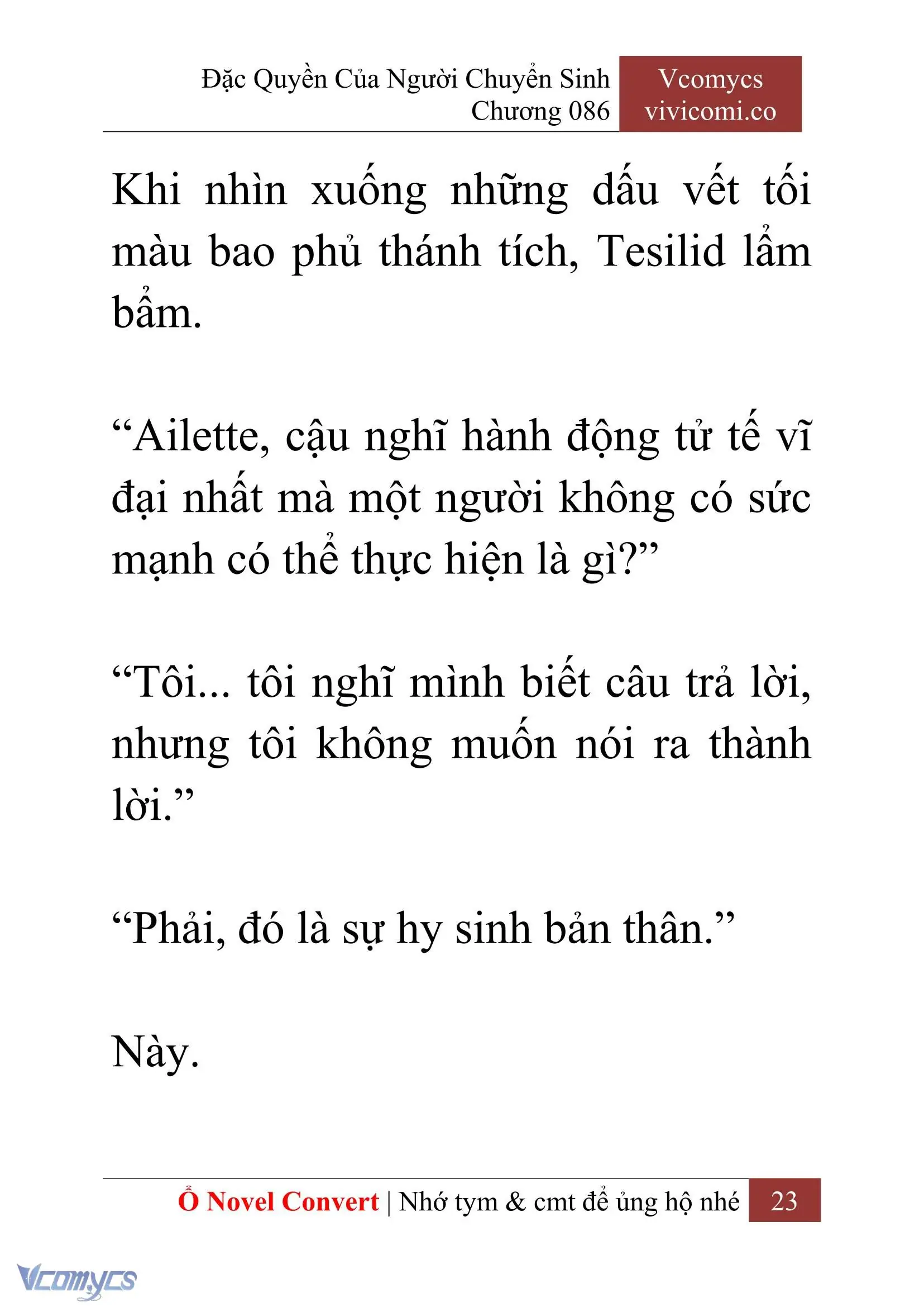 [Novel] Đặc Quyền Của Người Chuyển Sinh Chapter 86 - Trang 26