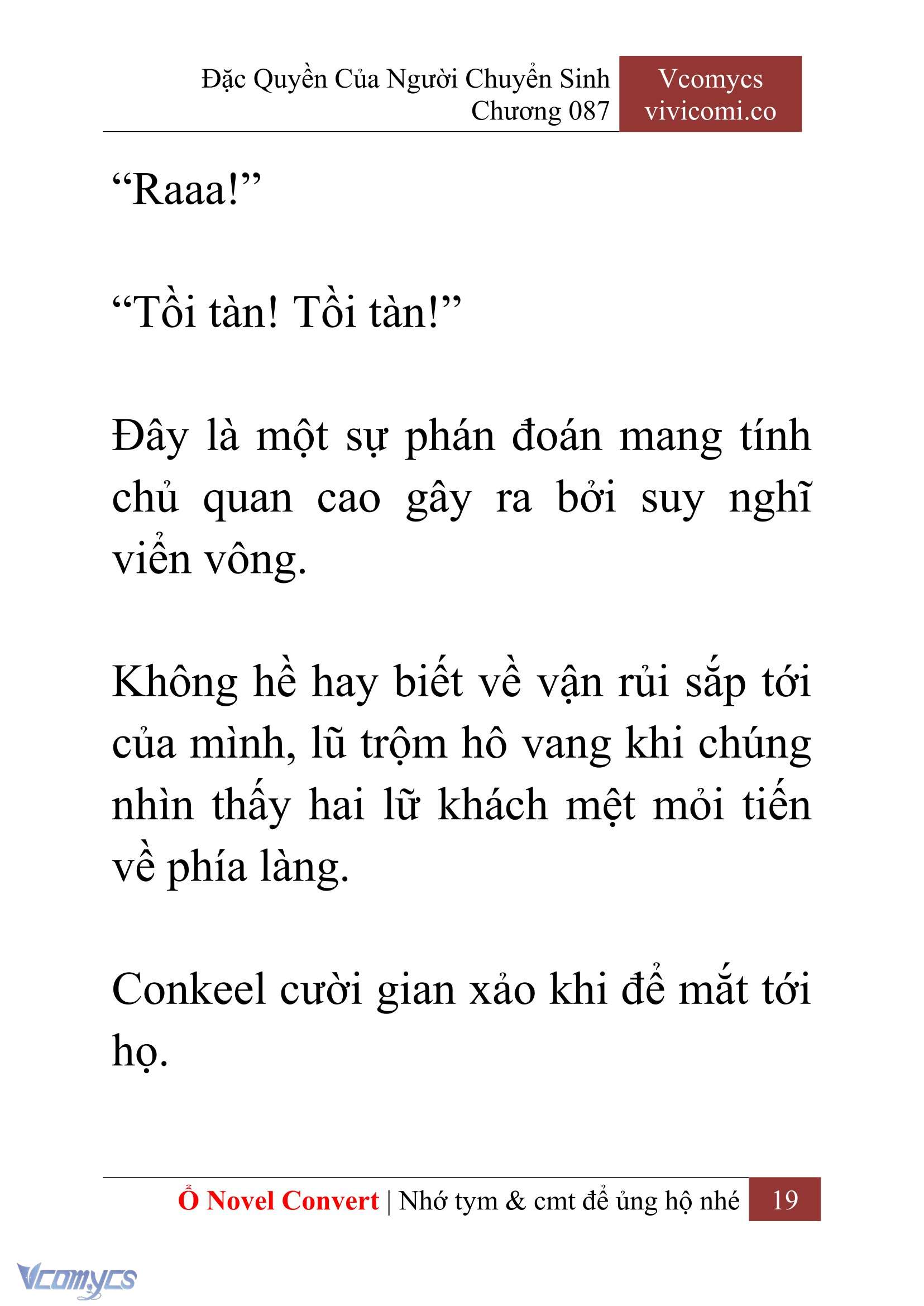 [Novel] Đặc Quyền Của Người Chuyển Sinh Chapter 87 - Trang 22