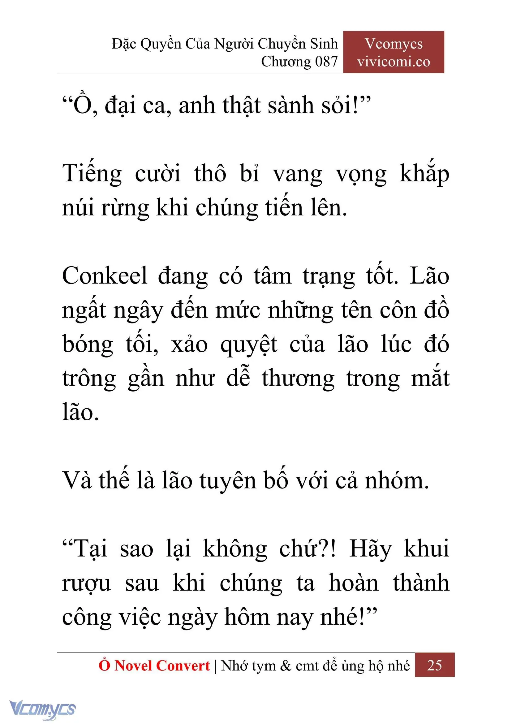 [Novel] Đặc Quyền Của Người Chuyển Sinh Chapter 87 - Trang 28