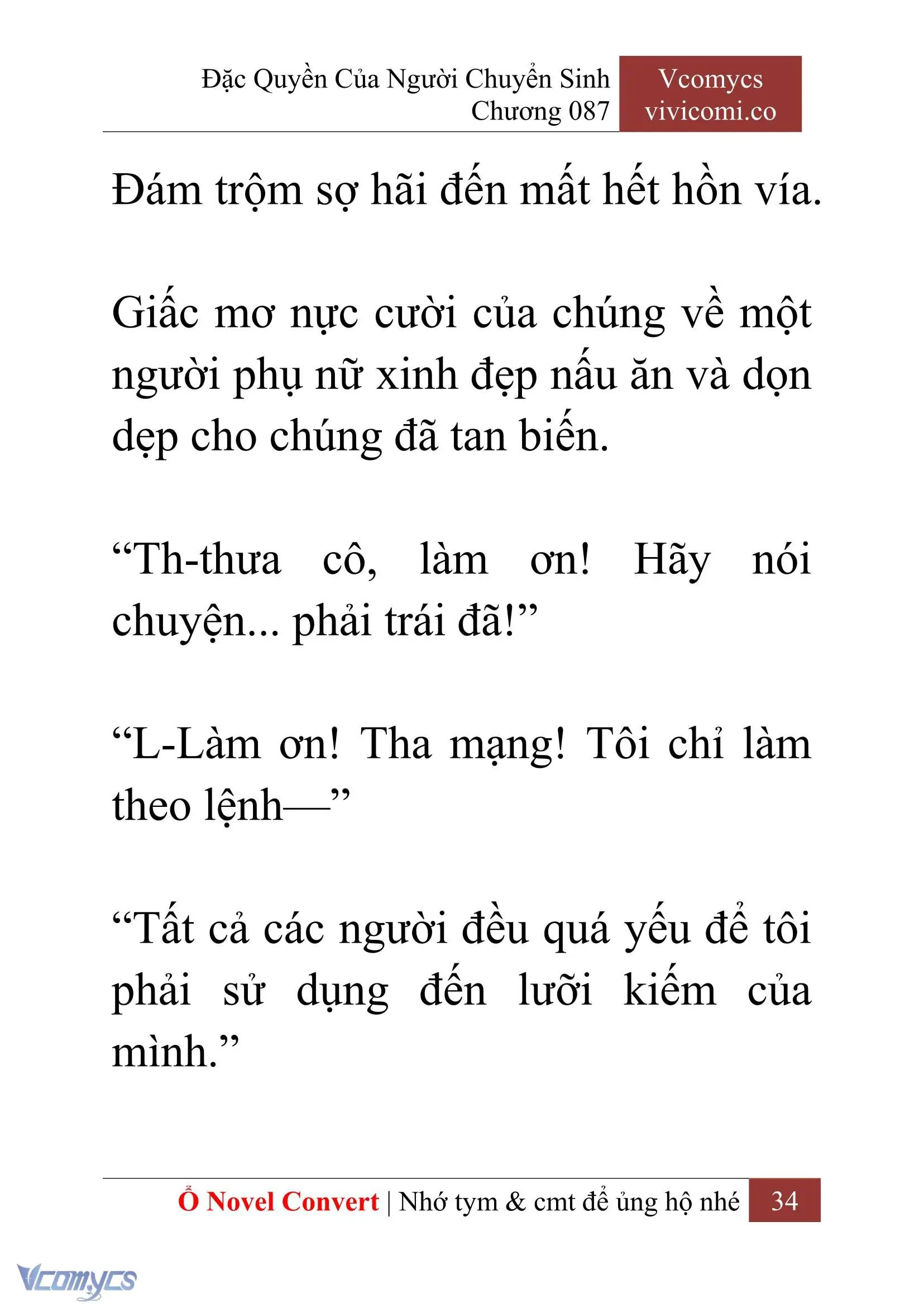 [Novel] Đặc Quyền Của Người Chuyển Sinh Chapter 87 - Trang 37