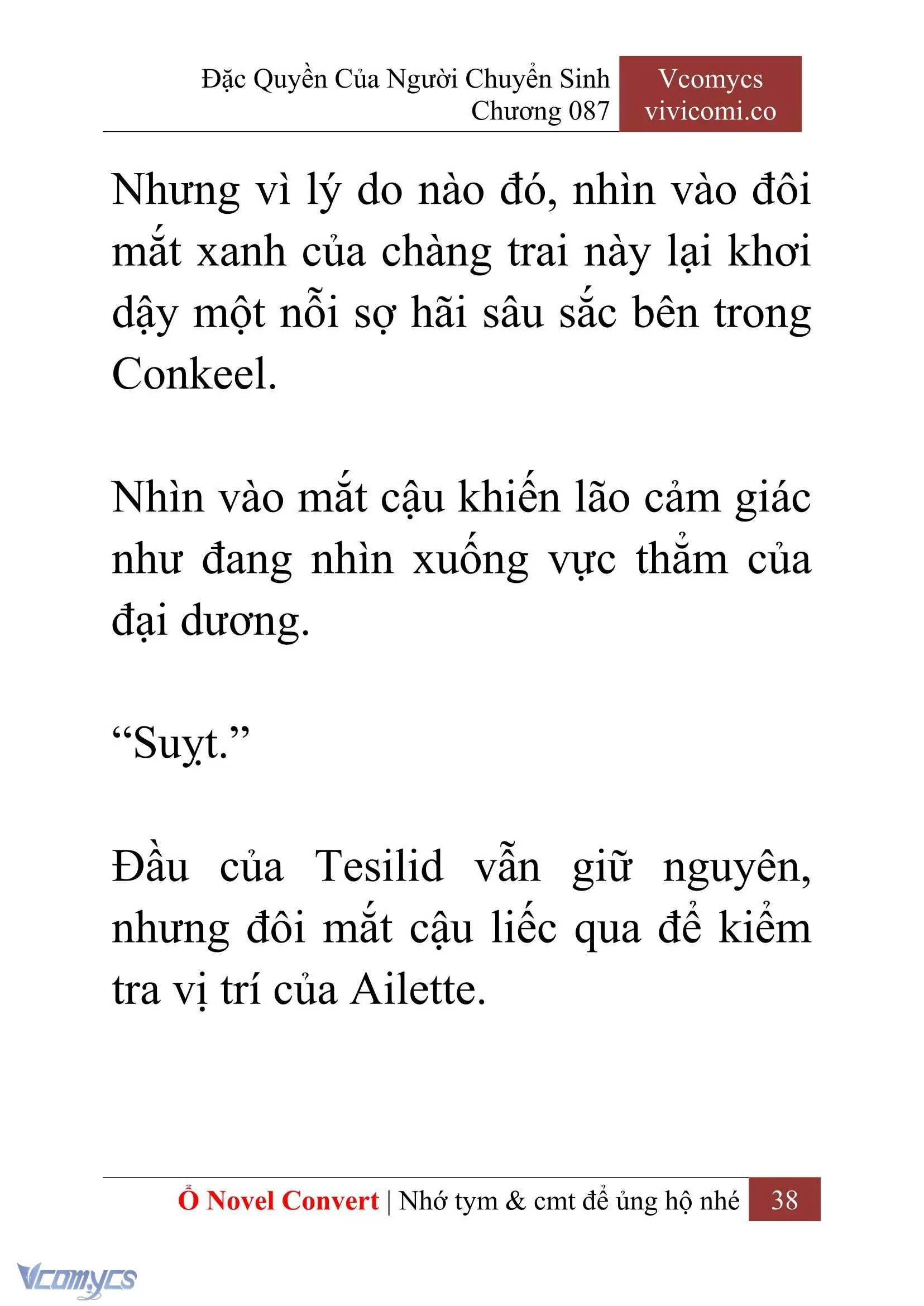 [Novel] Đặc Quyền Của Người Chuyển Sinh Chapter 87 - Trang 41