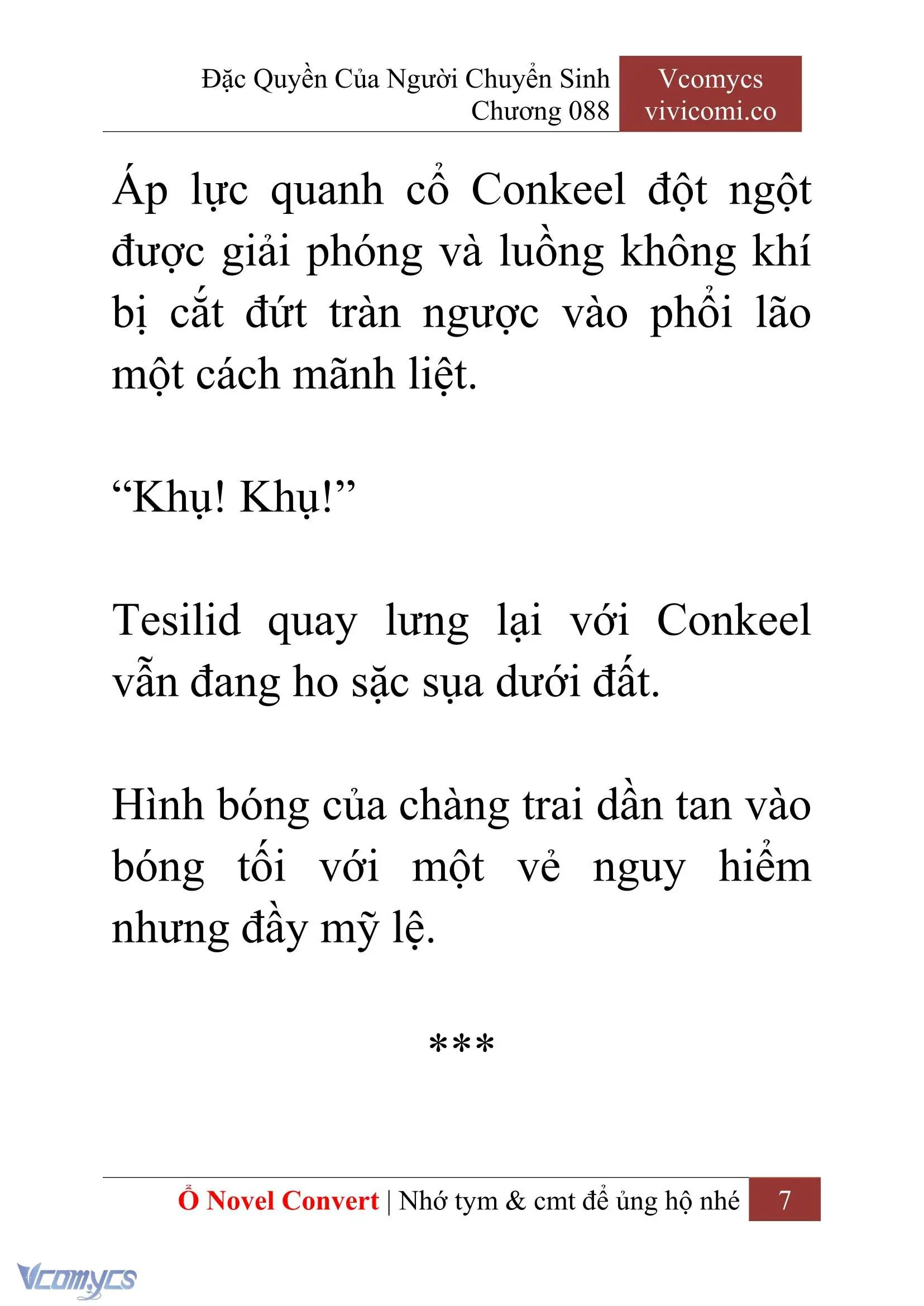 [Novel] Đặc Quyền Của Người Chuyển Sinh Chapter 88 - Trang 10