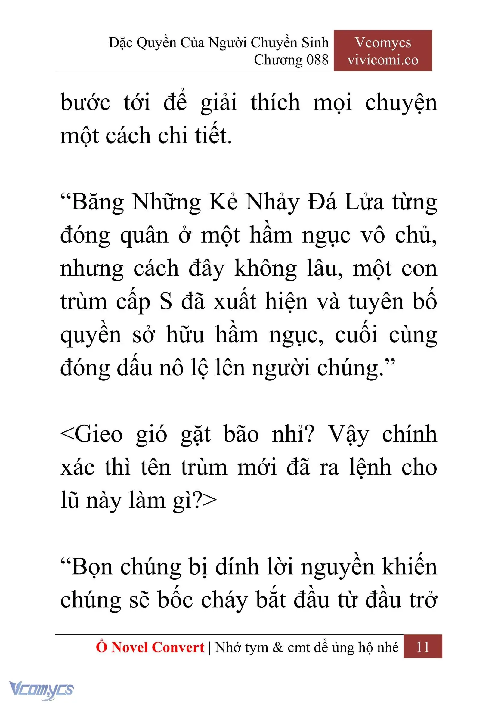 [Novel] Đặc Quyền Của Người Chuyển Sinh Chapter 88 - Trang 14