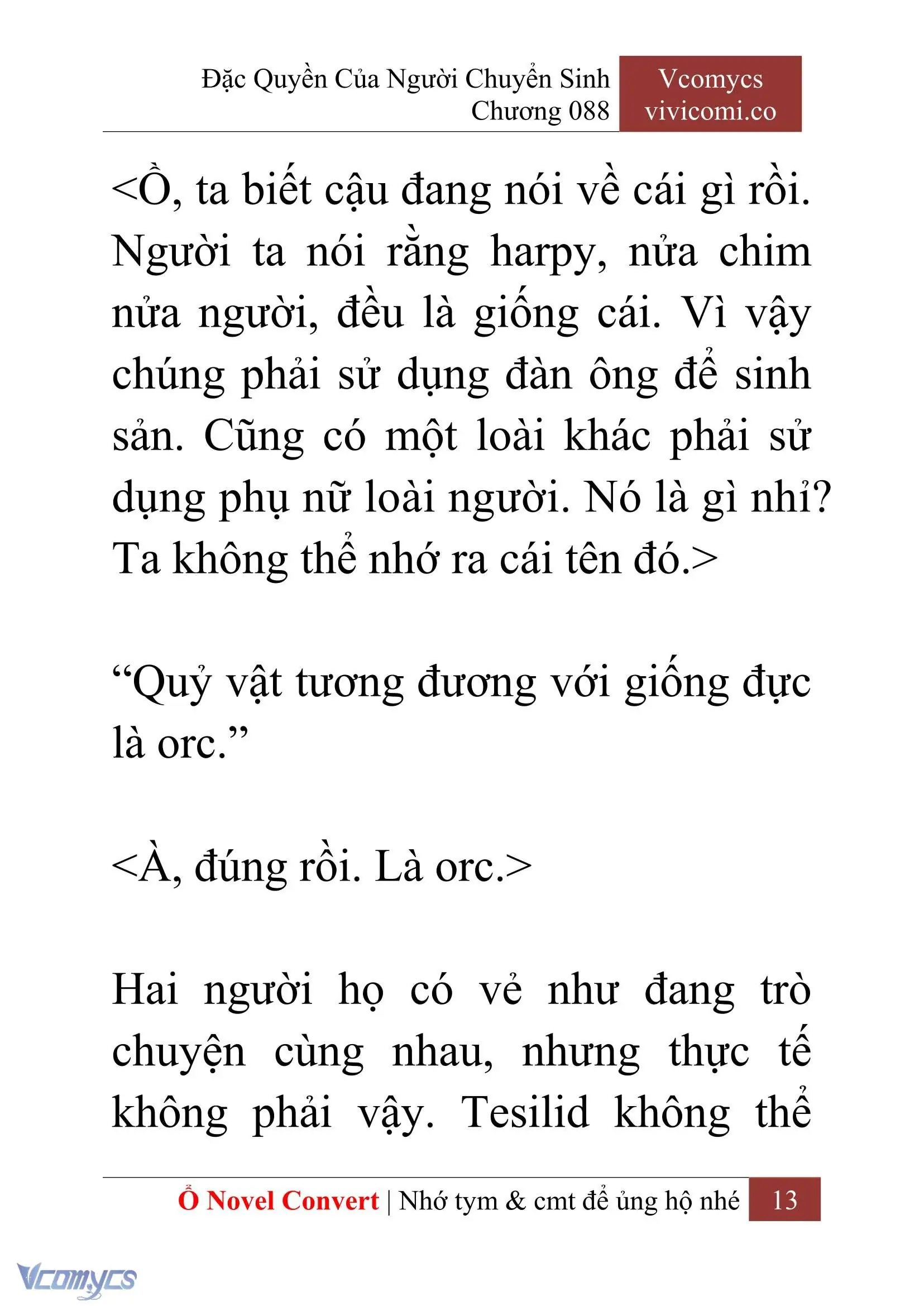 [Novel] Đặc Quyền Của Người Chuyển Sinh Chapter 88 - Trang 16