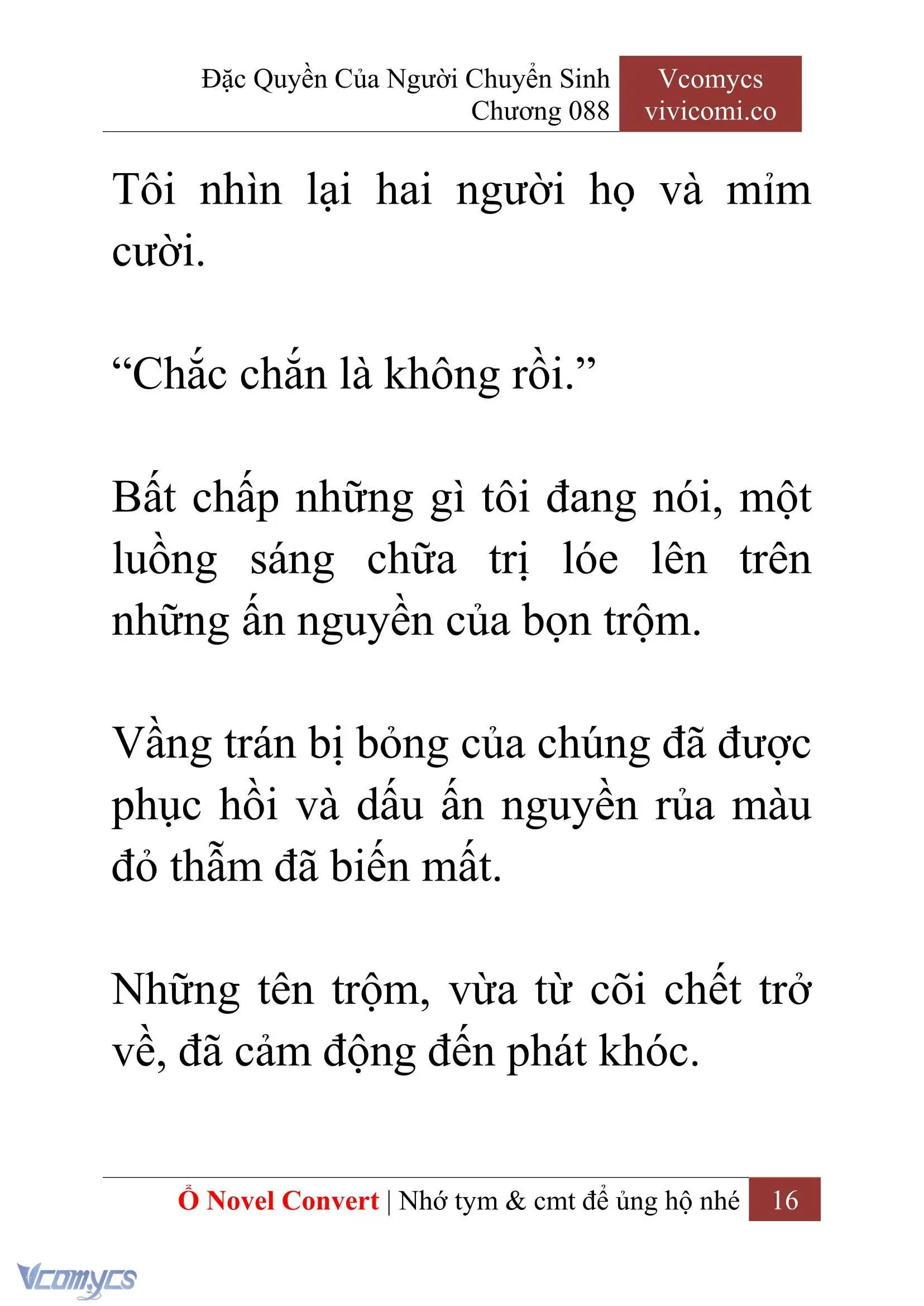 [Novel] Đặc Quyền Của Người Chuyển Sinh Chapter 88 - Trang 19