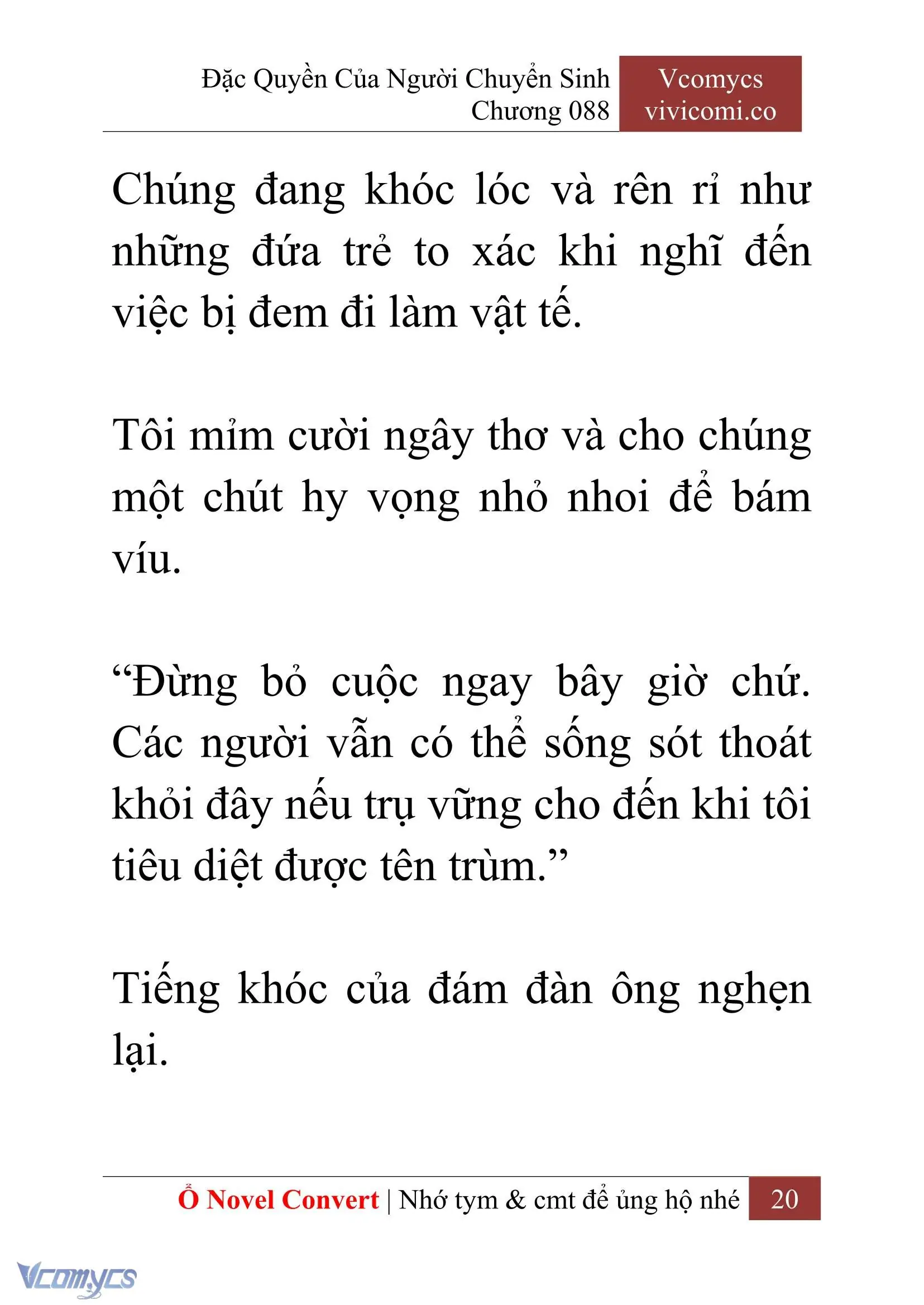 [Novel] Đặc Quyền Của Người Chuyển Sinh Chapter 88 - Trang 23