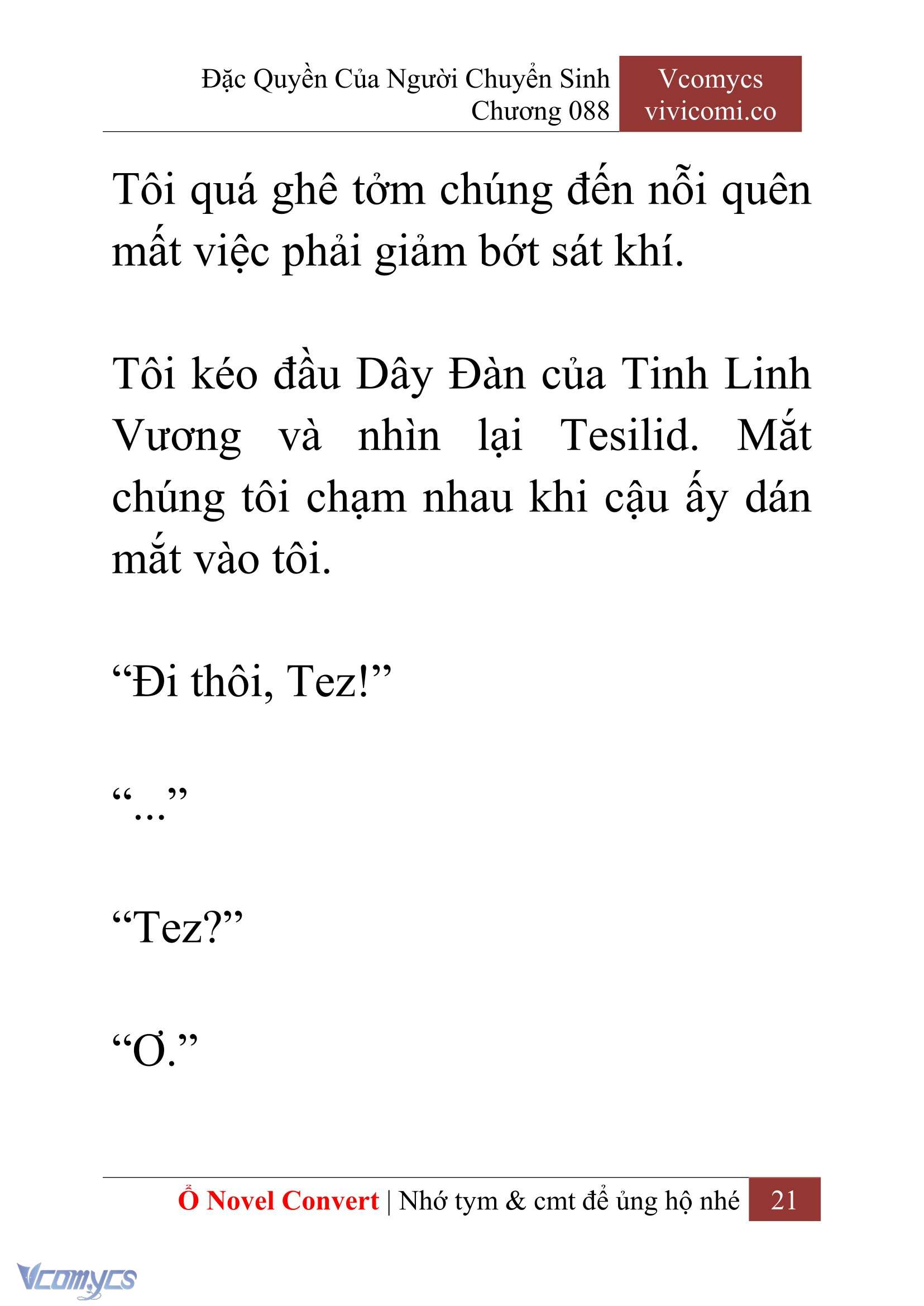 [Novel] Đặc Quyền Của Người Chuyển Sinh Chapter 88 - Trang 24