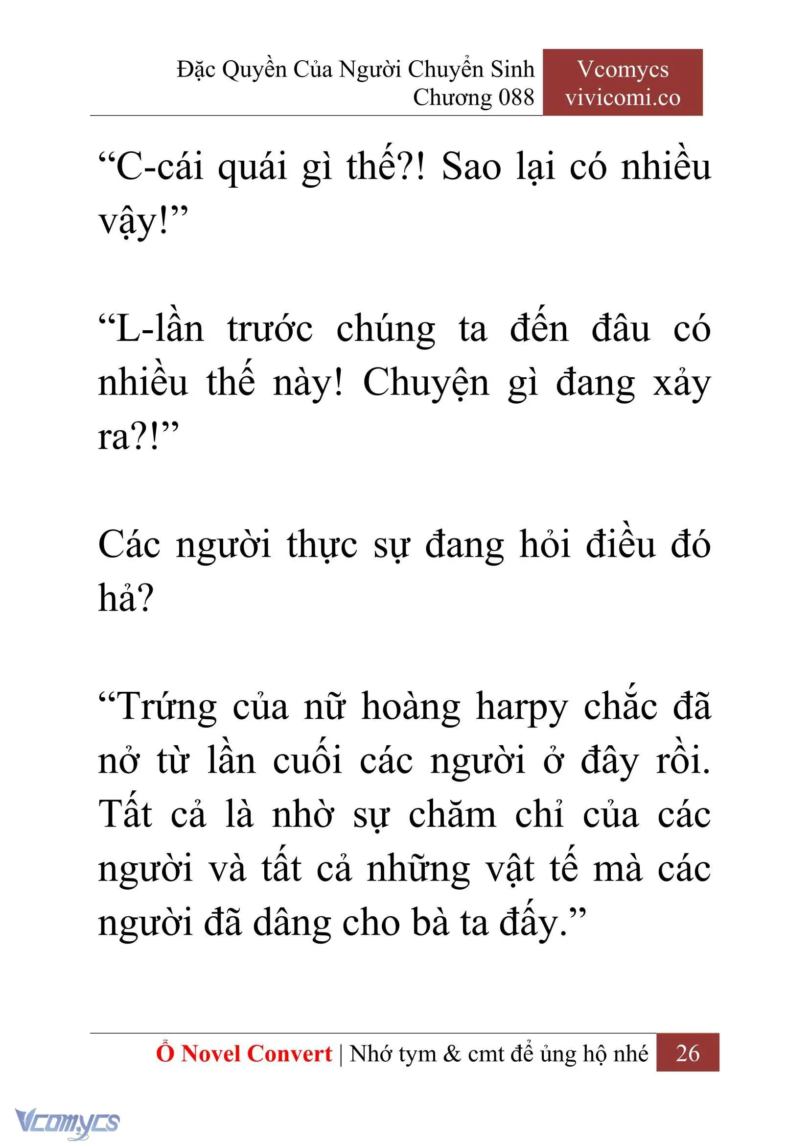 [Novel] Đặc Quyền Của Người Chuyển Sinh Chapter 88 - Trang 29