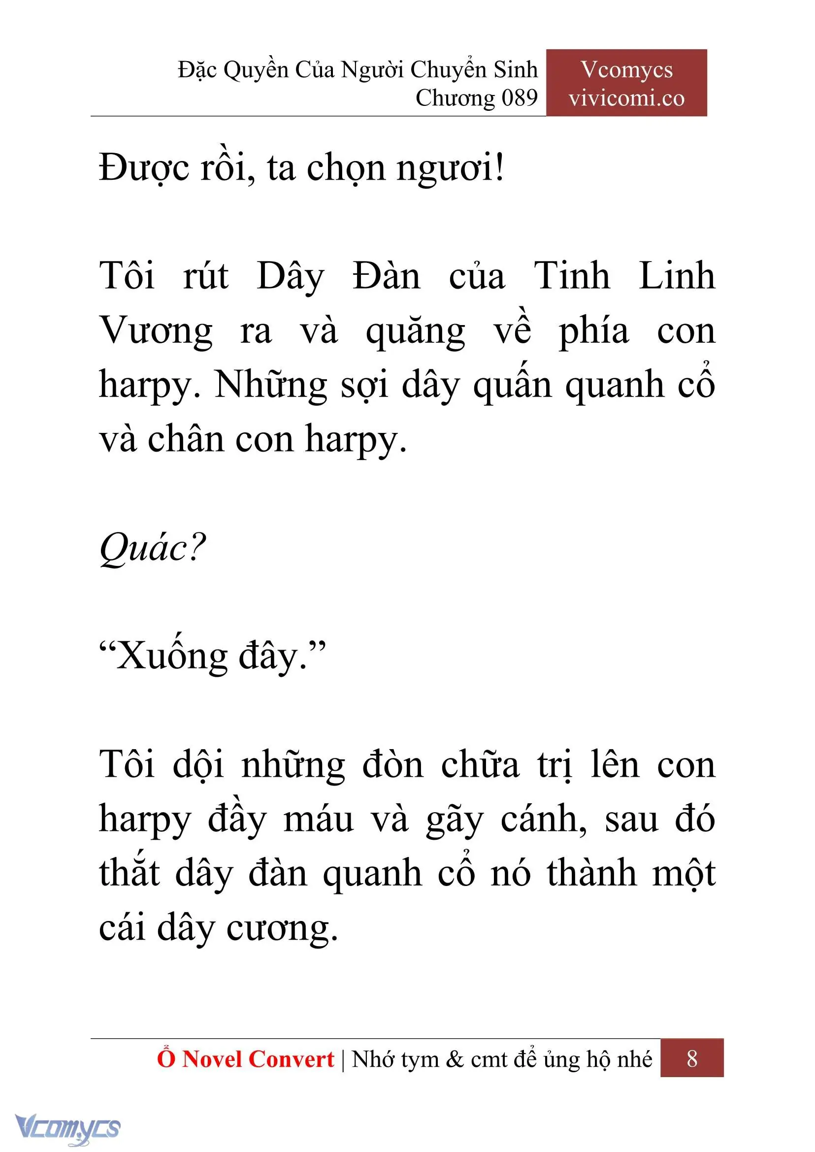 [Novel] Đặc Quyền Của Người Chuyển Sinh Chapter 89 - Trang 11