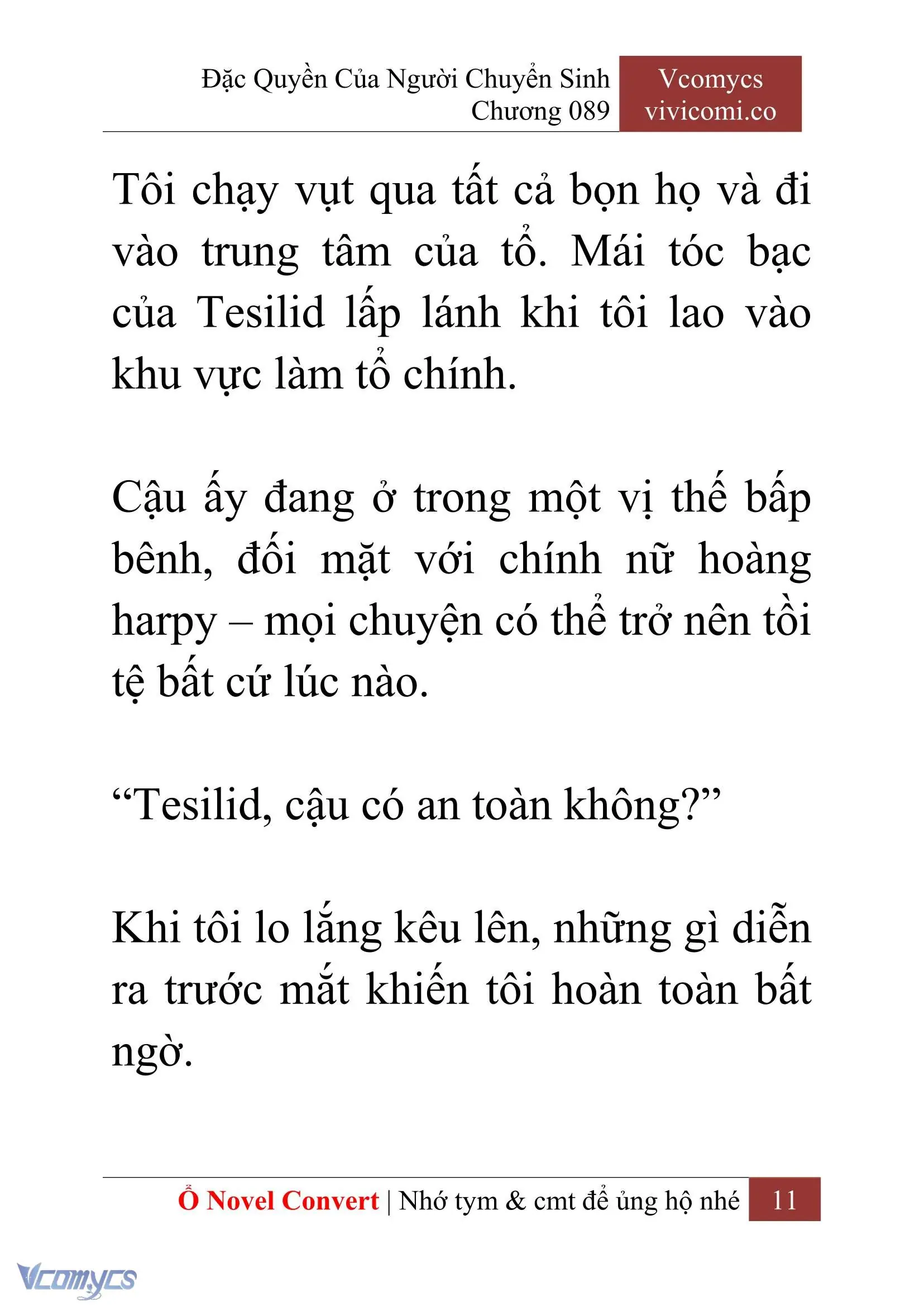 [Novel] Đặc Quyền Của Người Chuyển Sinh Chapter 89 - Trang 14